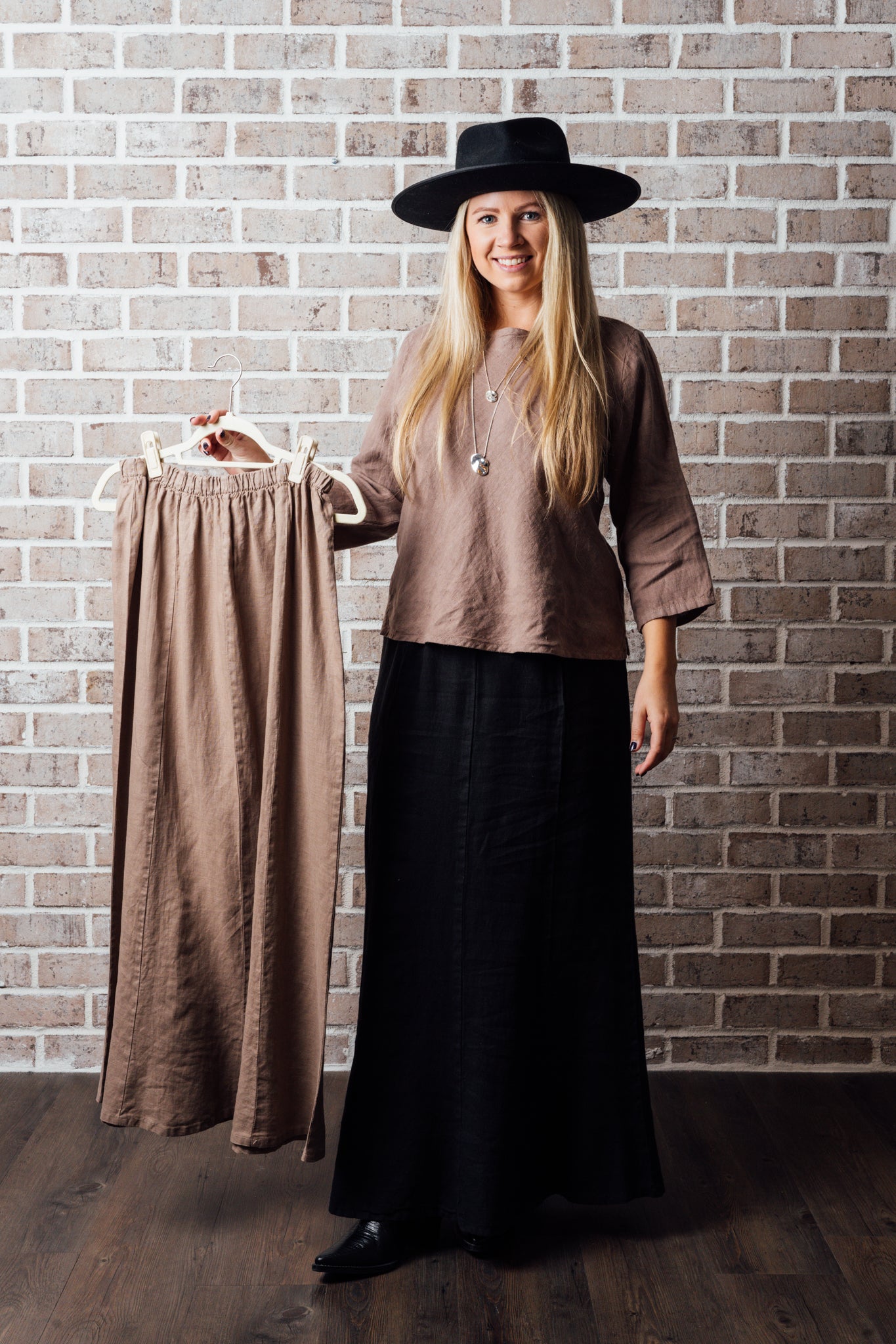 M/P LONG PANEL SKIRT