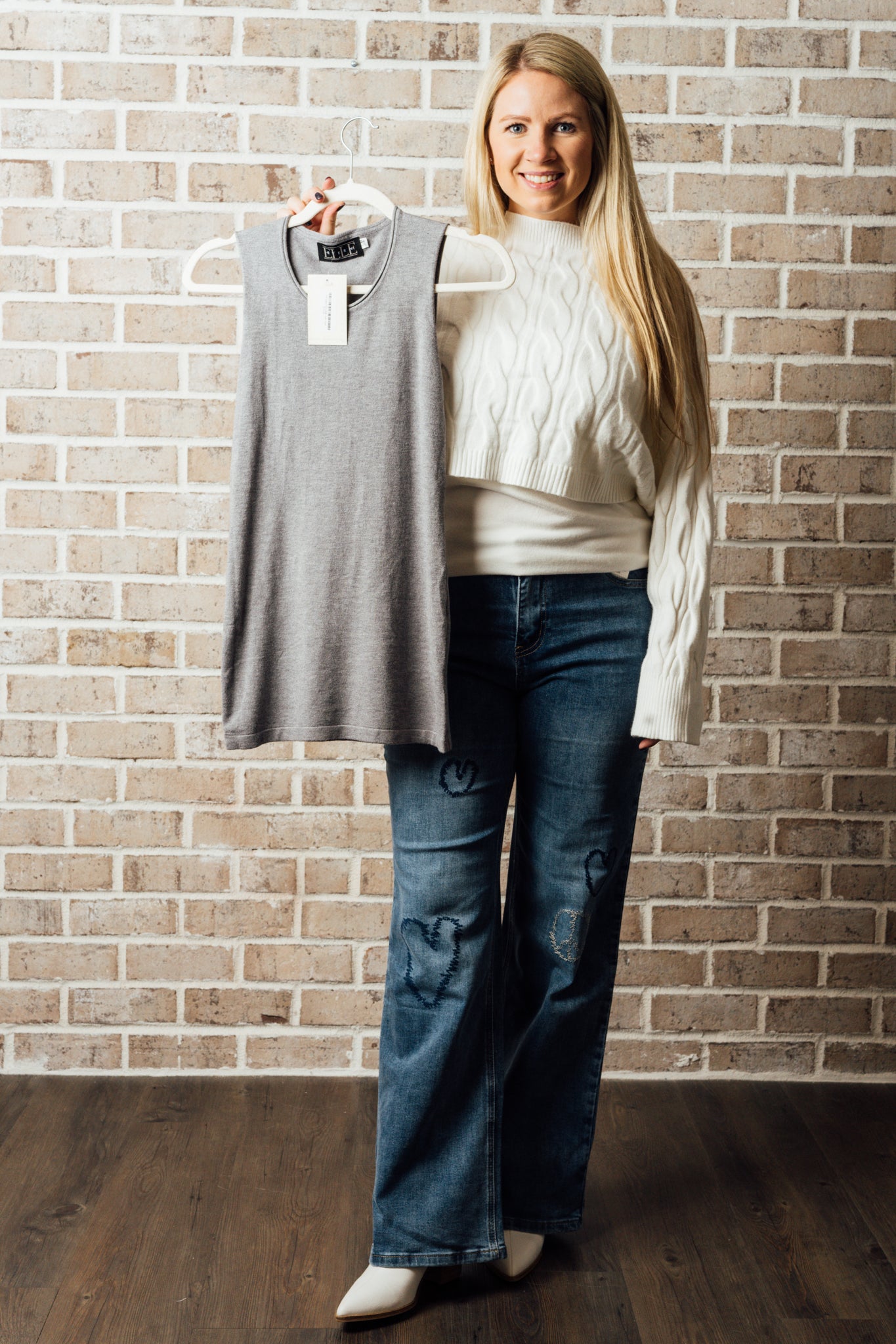 P/V SWEATER CAMI