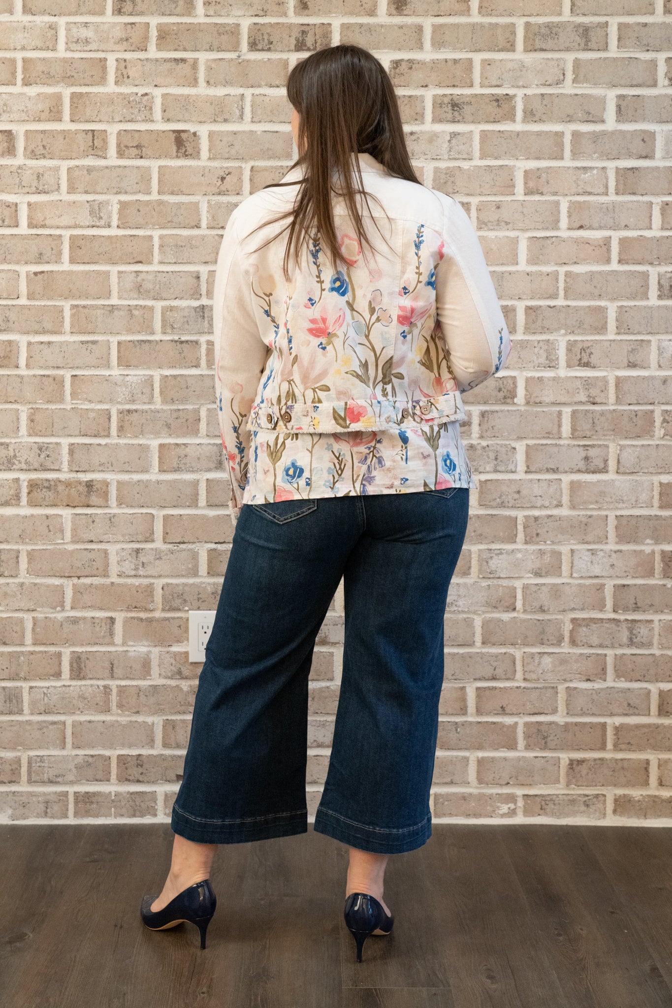 C/B FLORAL JKT