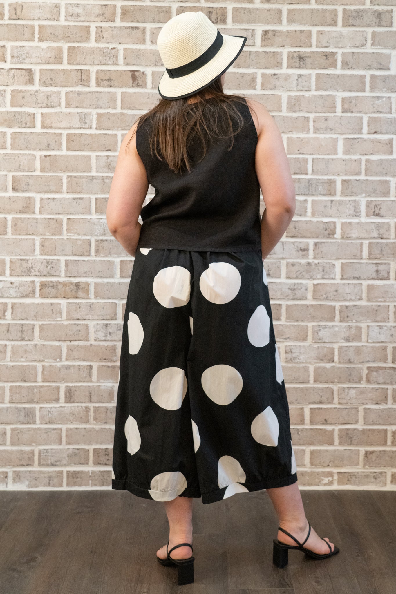 M/P ROUND NK CROP TOP