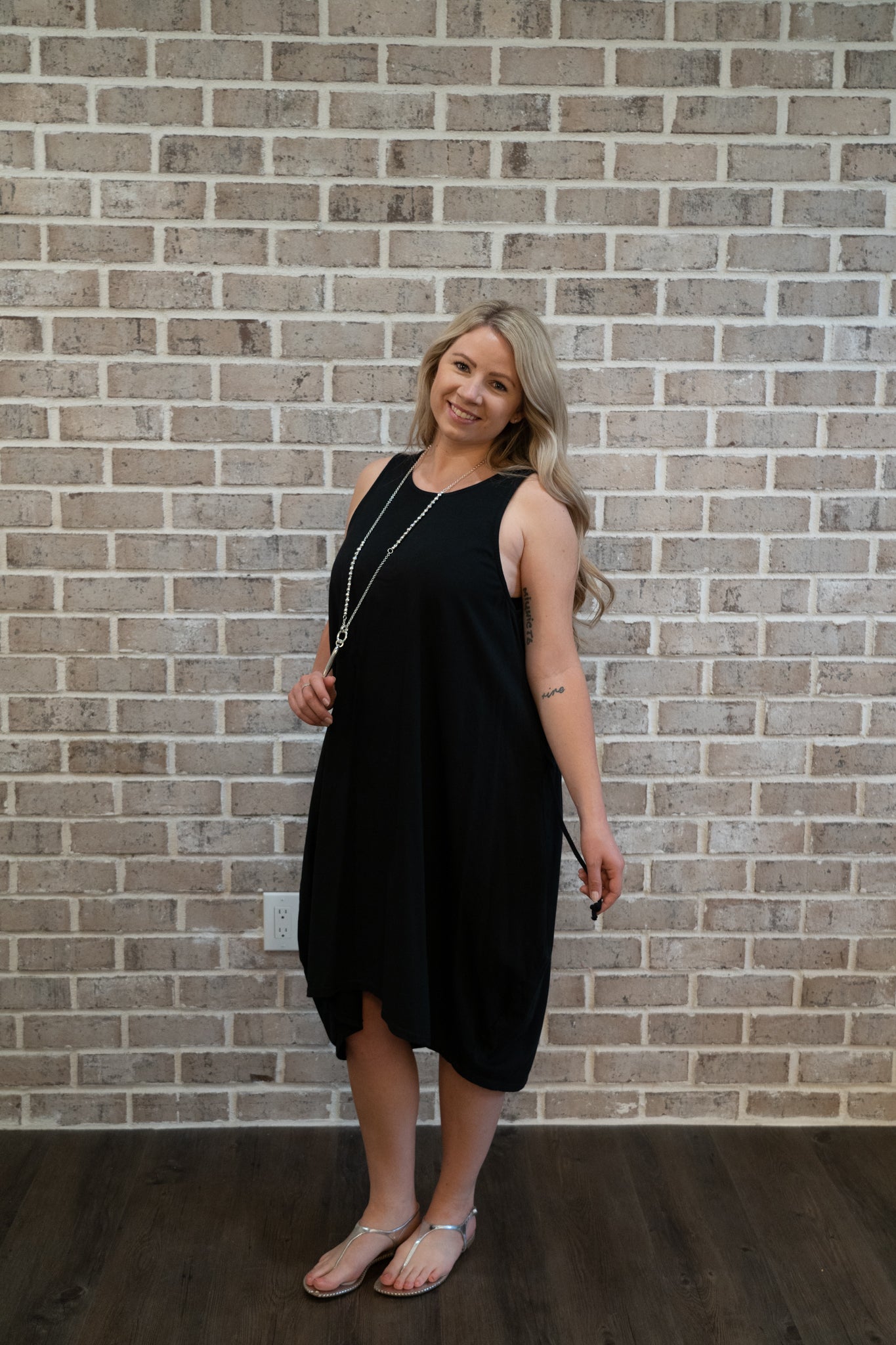 P/T ROPE BACK DRESS