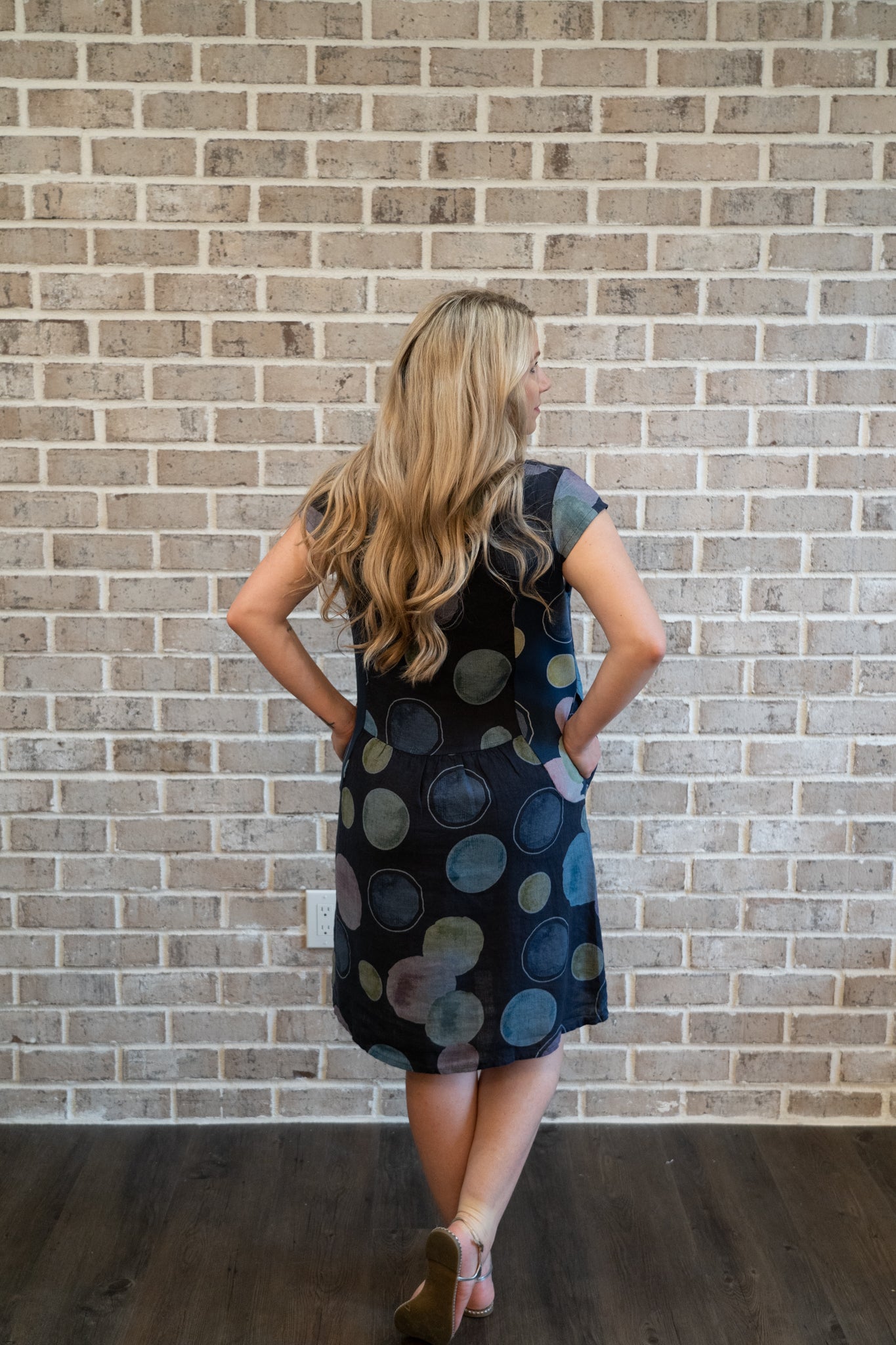 M&G DOT PKT DRESS