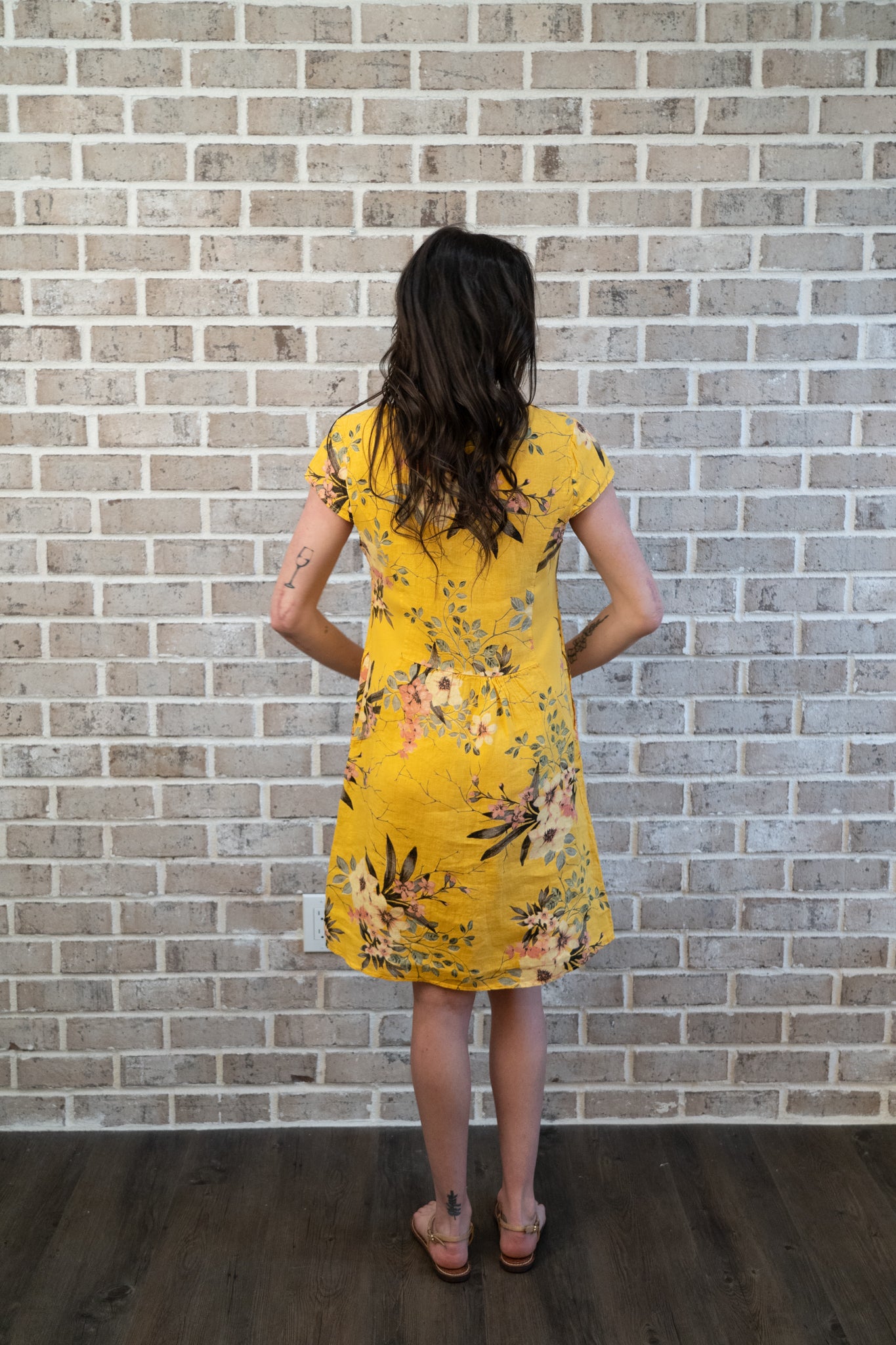 A/M RIB SIDE DRESS