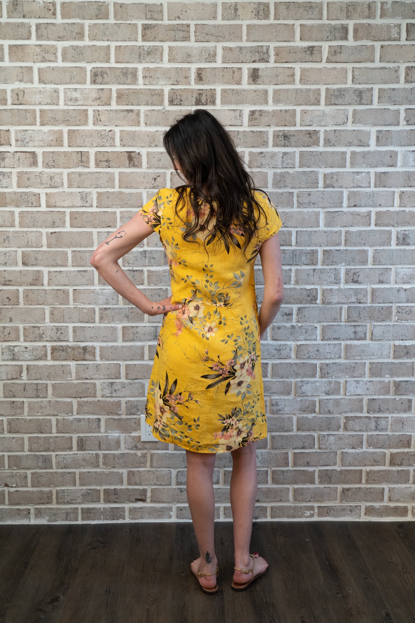 A/M RIB SIDE DRESS