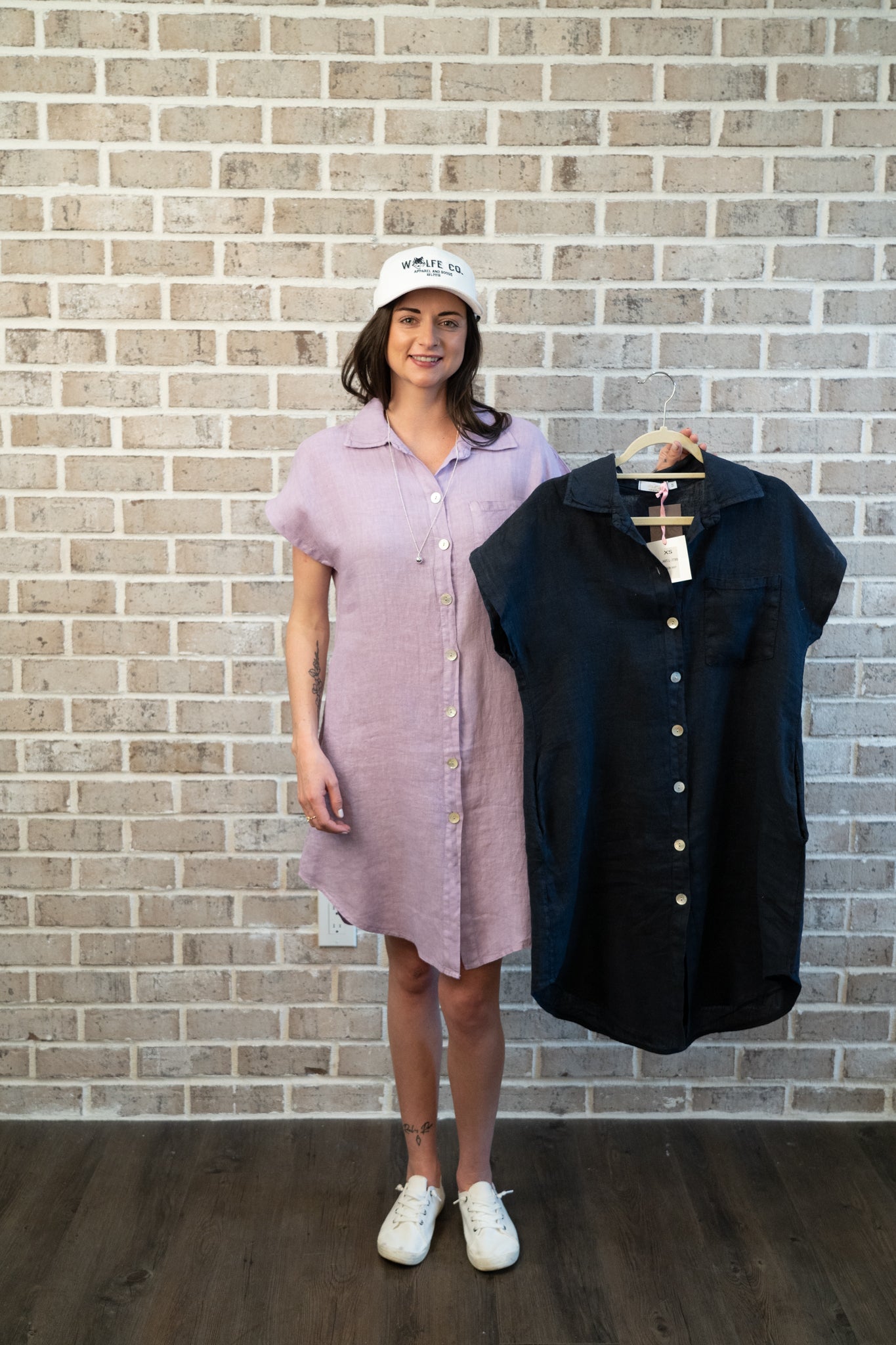 M&G CAP SLV SHIFT DRESS