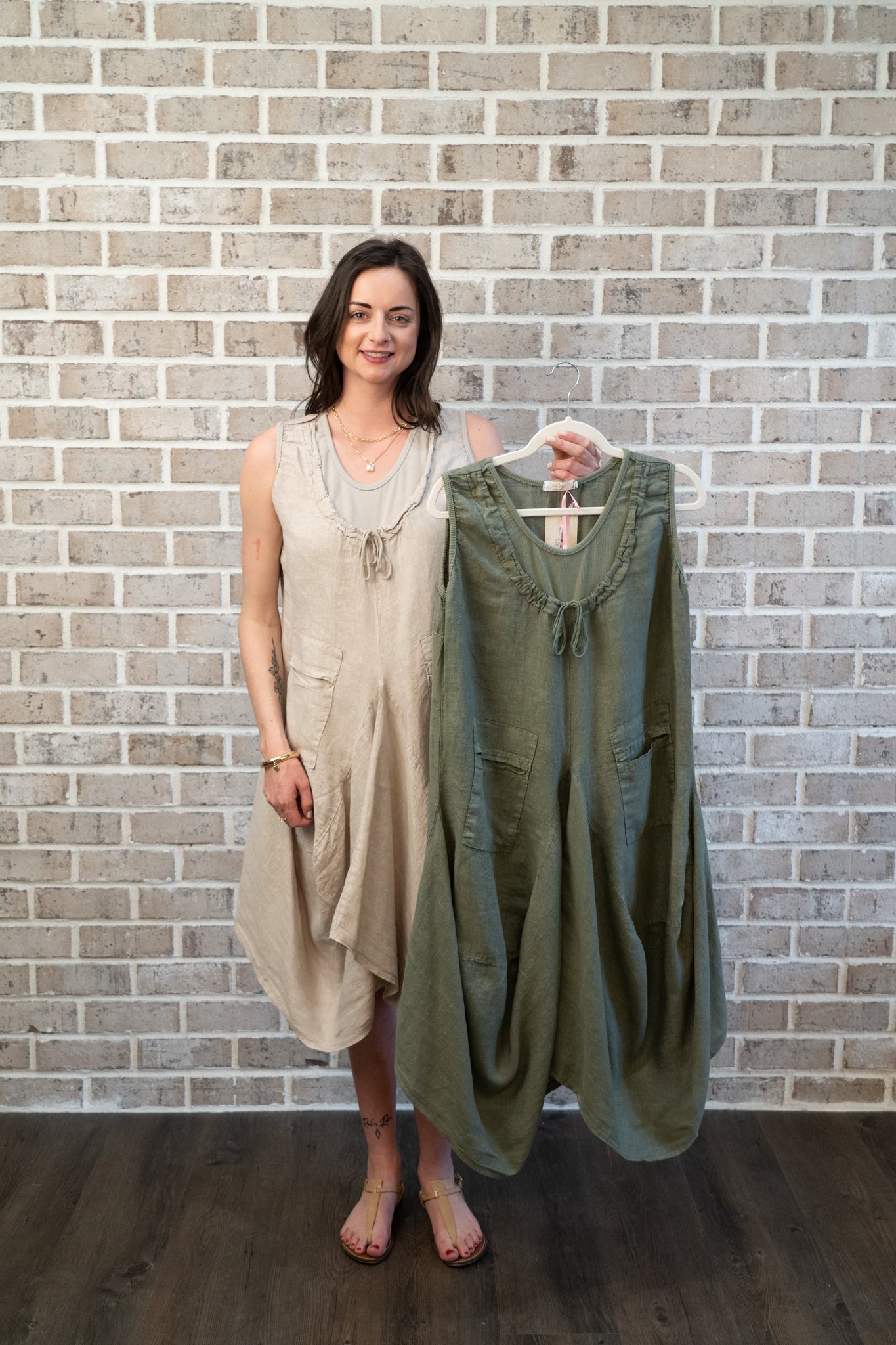 M&G FAUX TANK TUNIC