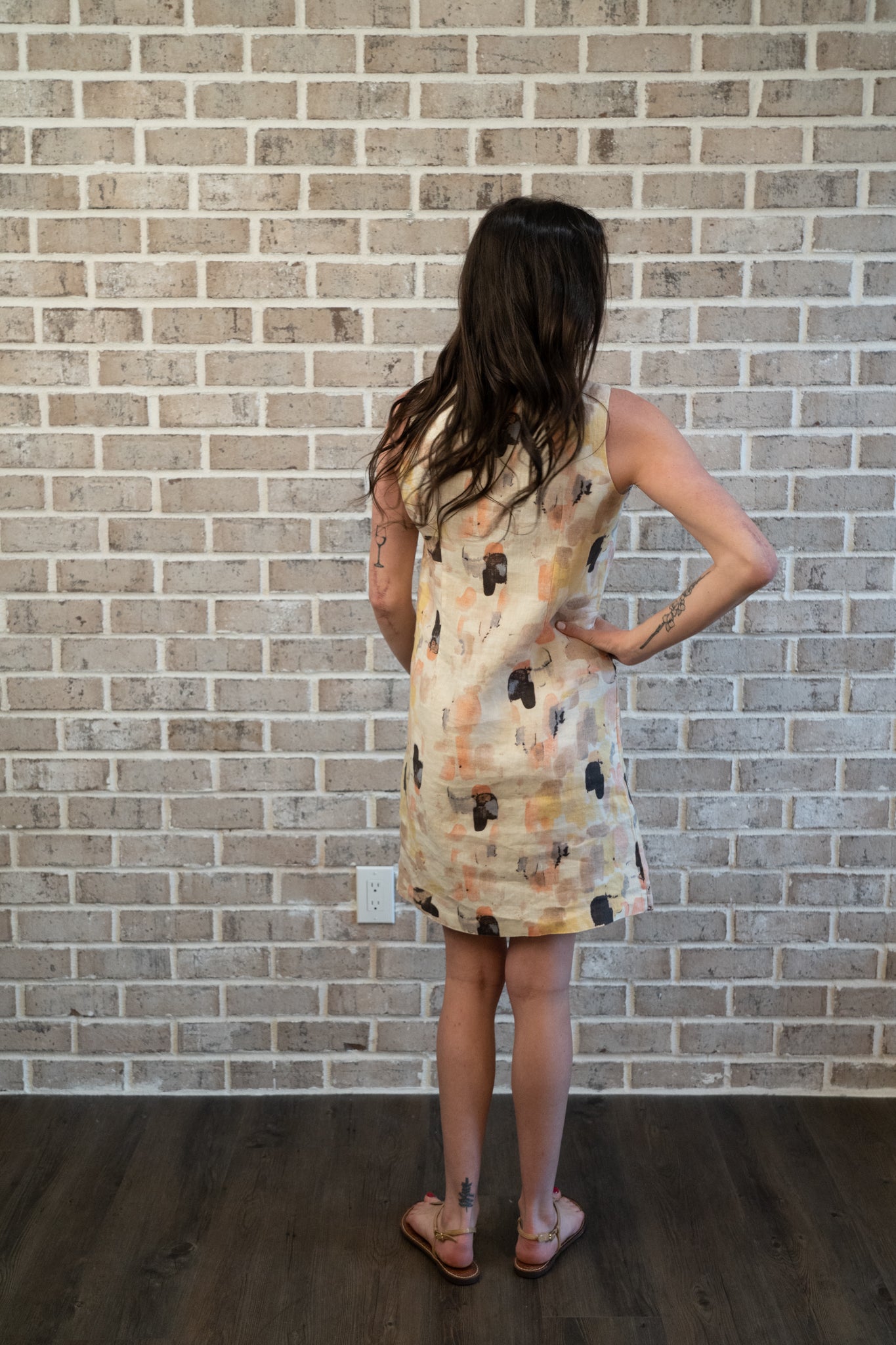 C/B A-LINE SLVLESS DRESS