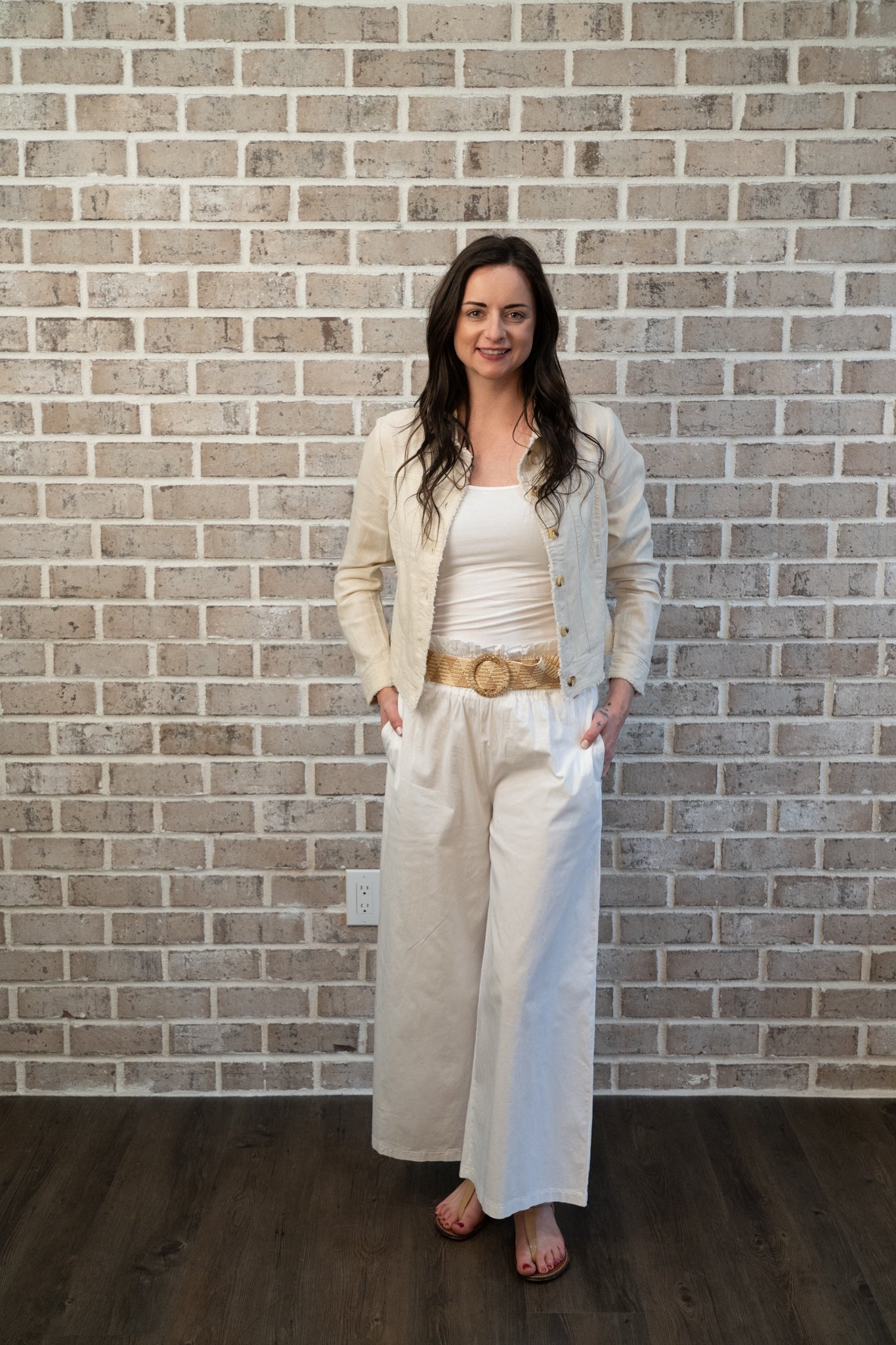 A/M COTTON GOUCHO PANT