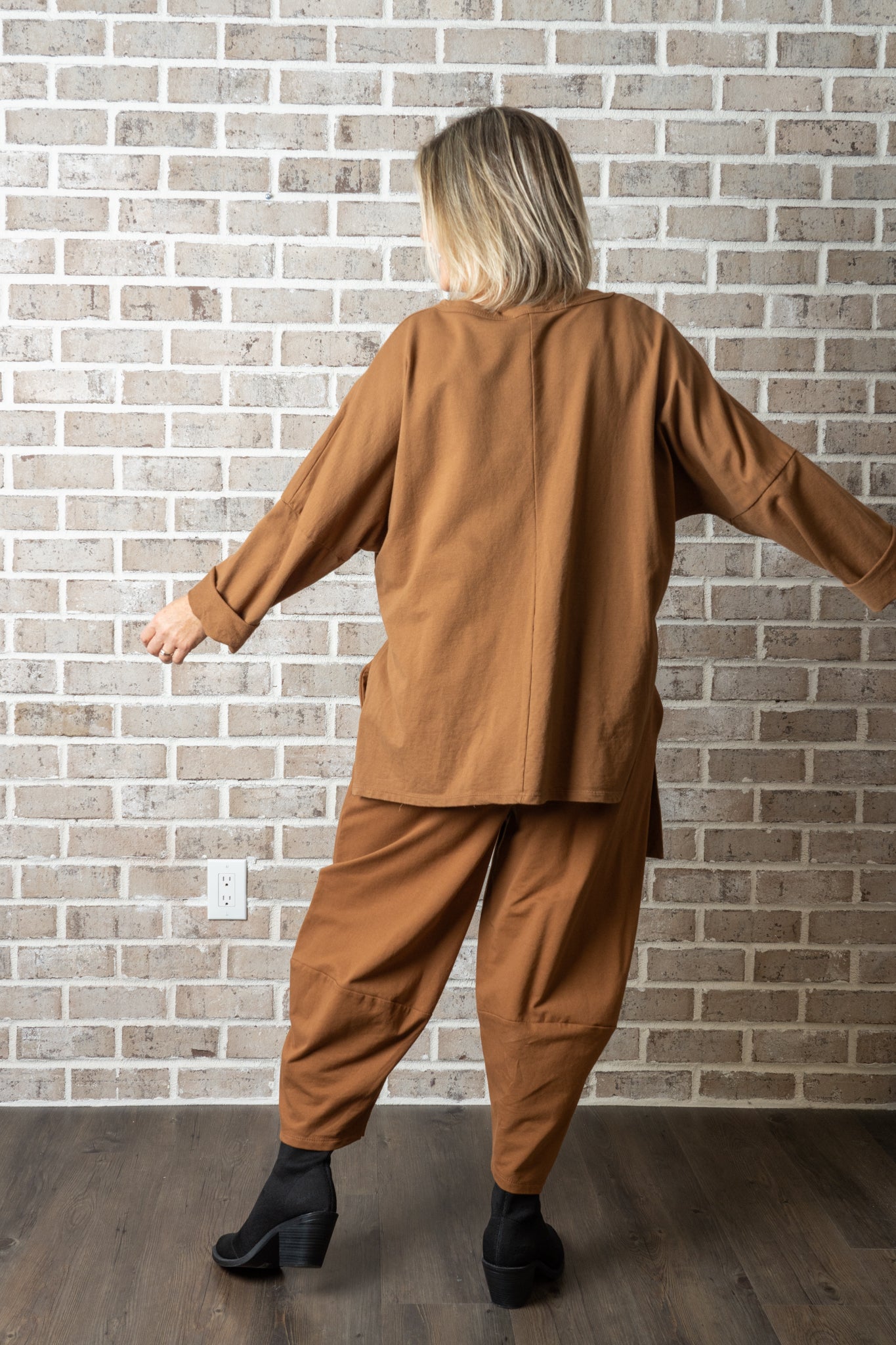 P/T RUCHED BAND TOP