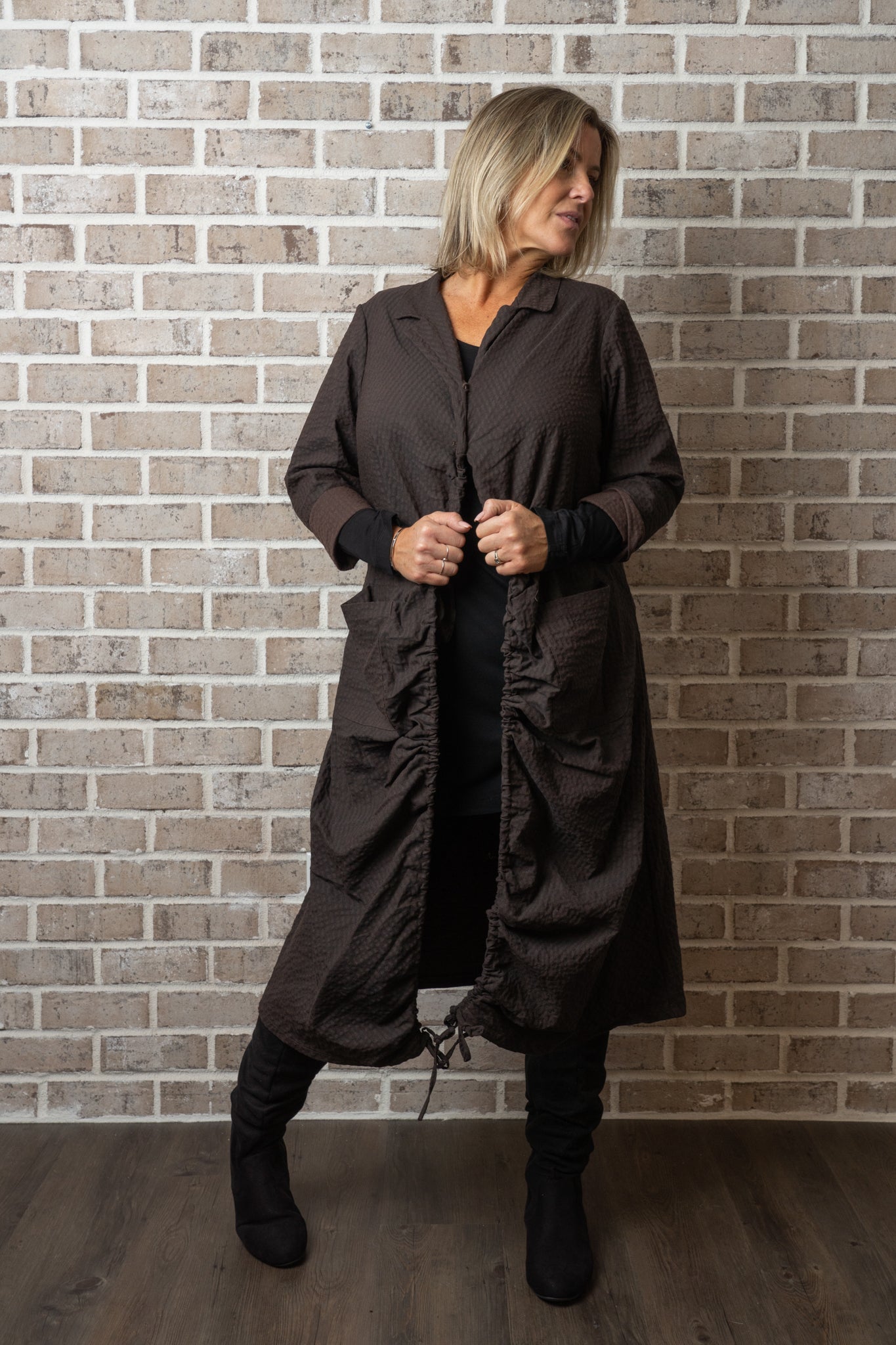 P/T RUCHED JKT