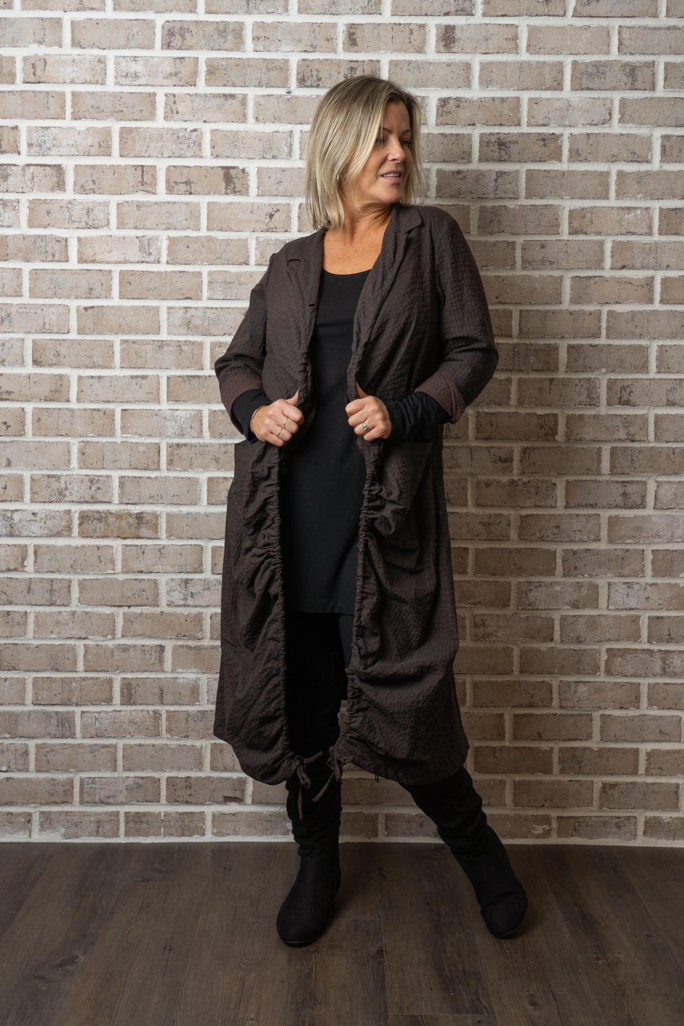 P/T RUCHED JKT