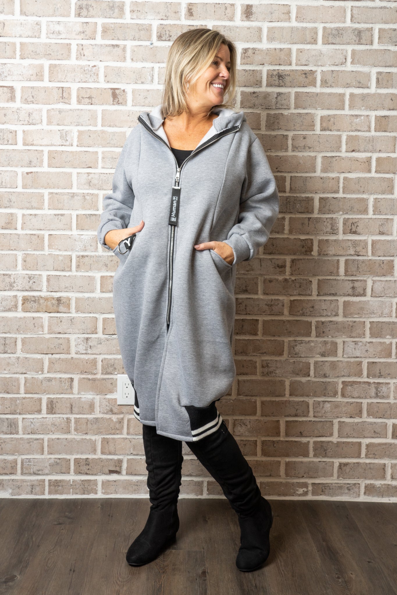 P/T LONG SPORT HOODIE