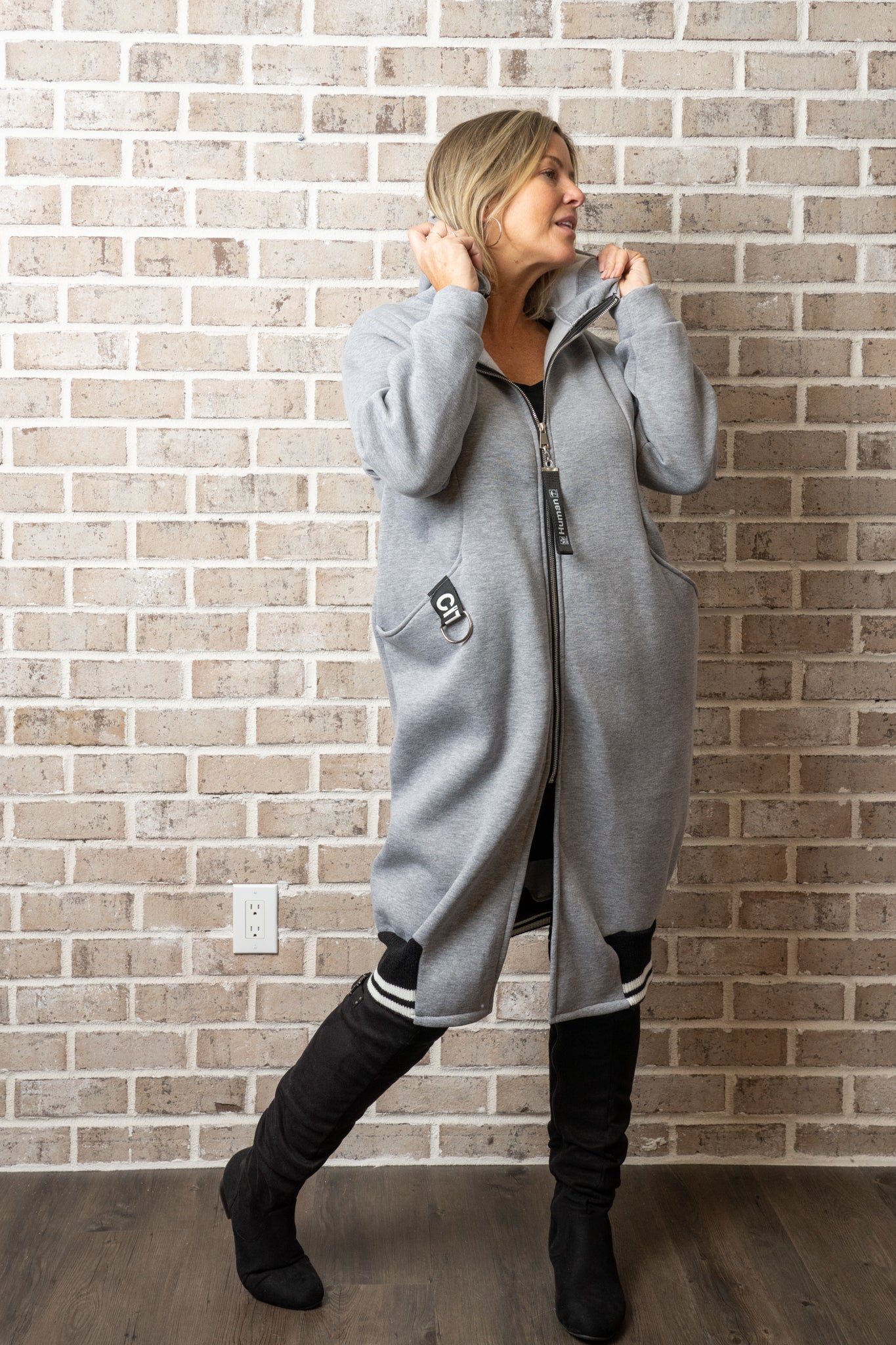 P/T LONG SPORT HOODIE