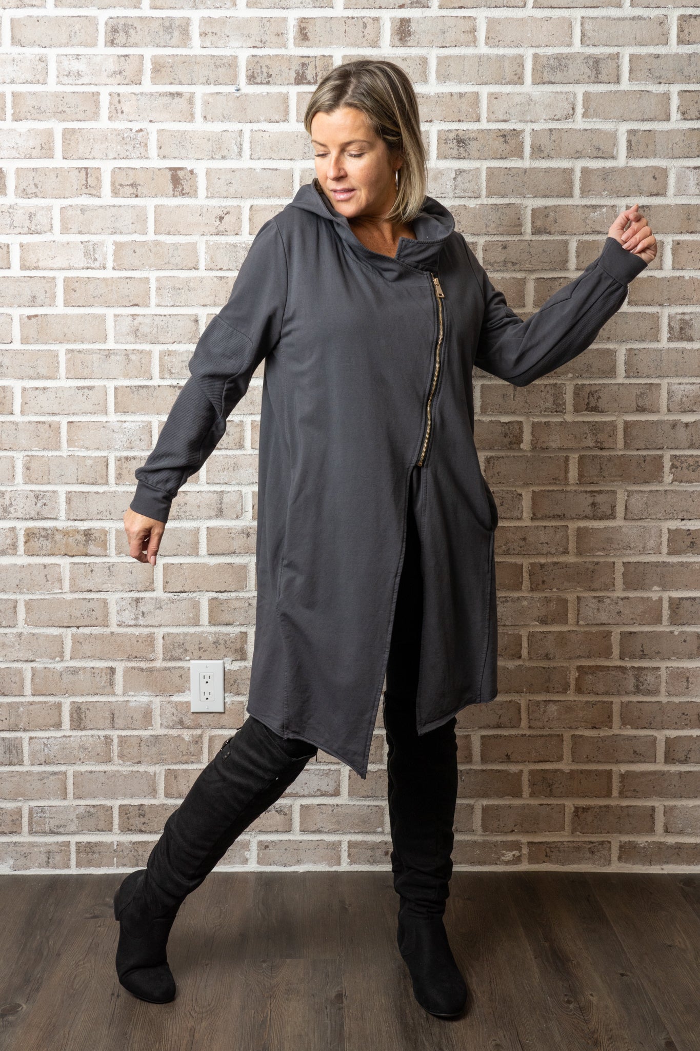 HOODIE ZIP JKT