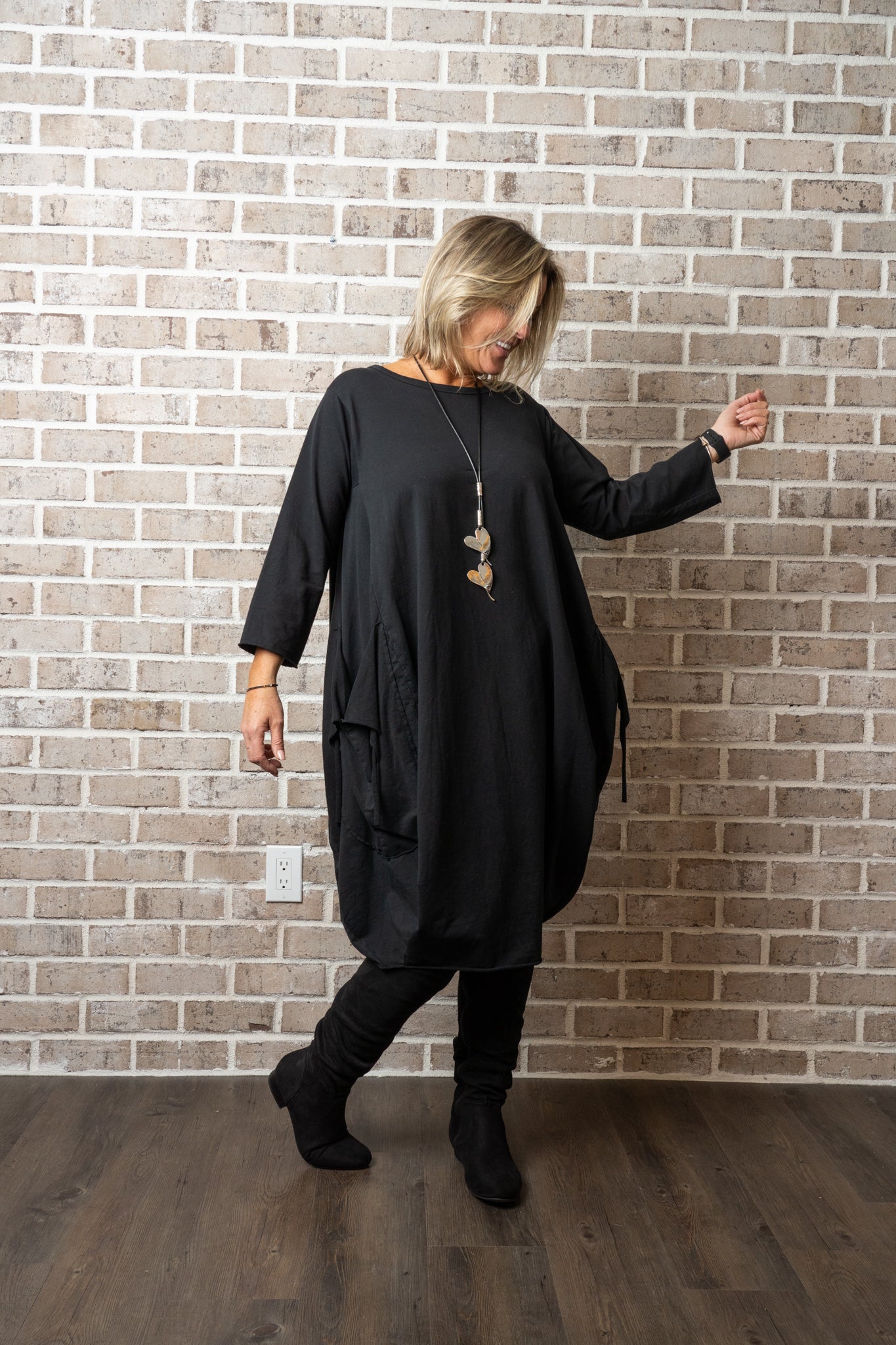 P/T TIE PKT DRESS