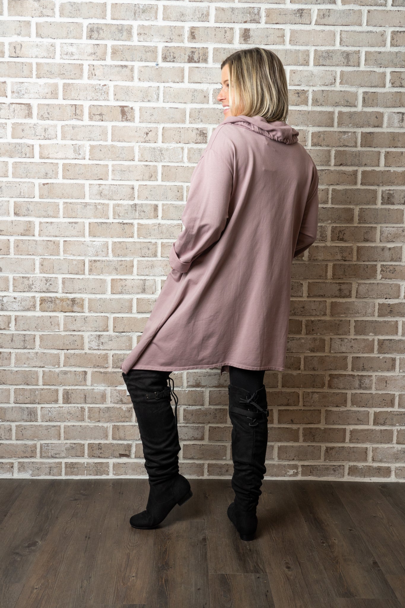 COWL PKT TUNIC