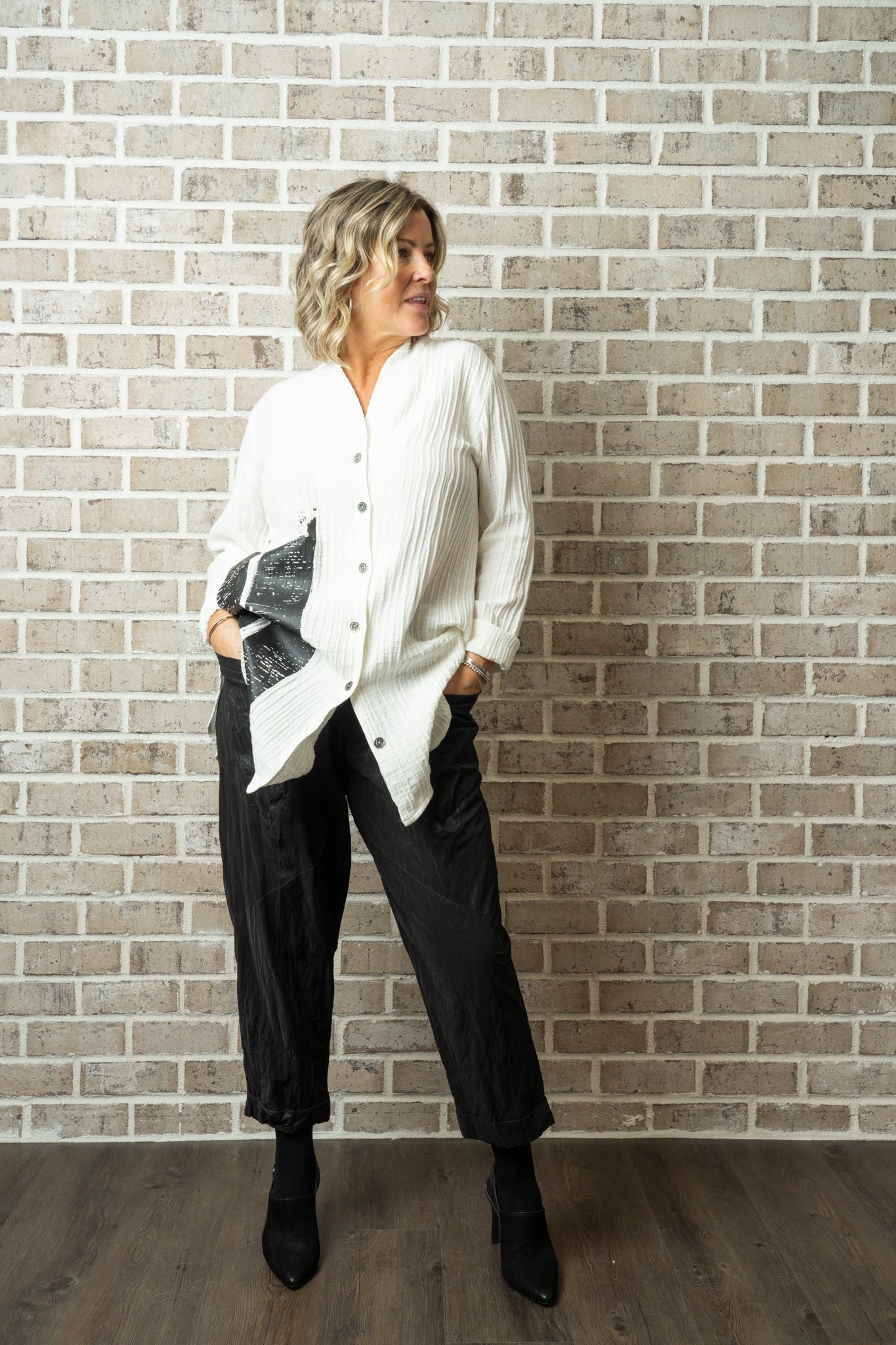 OZAI COATED PANT