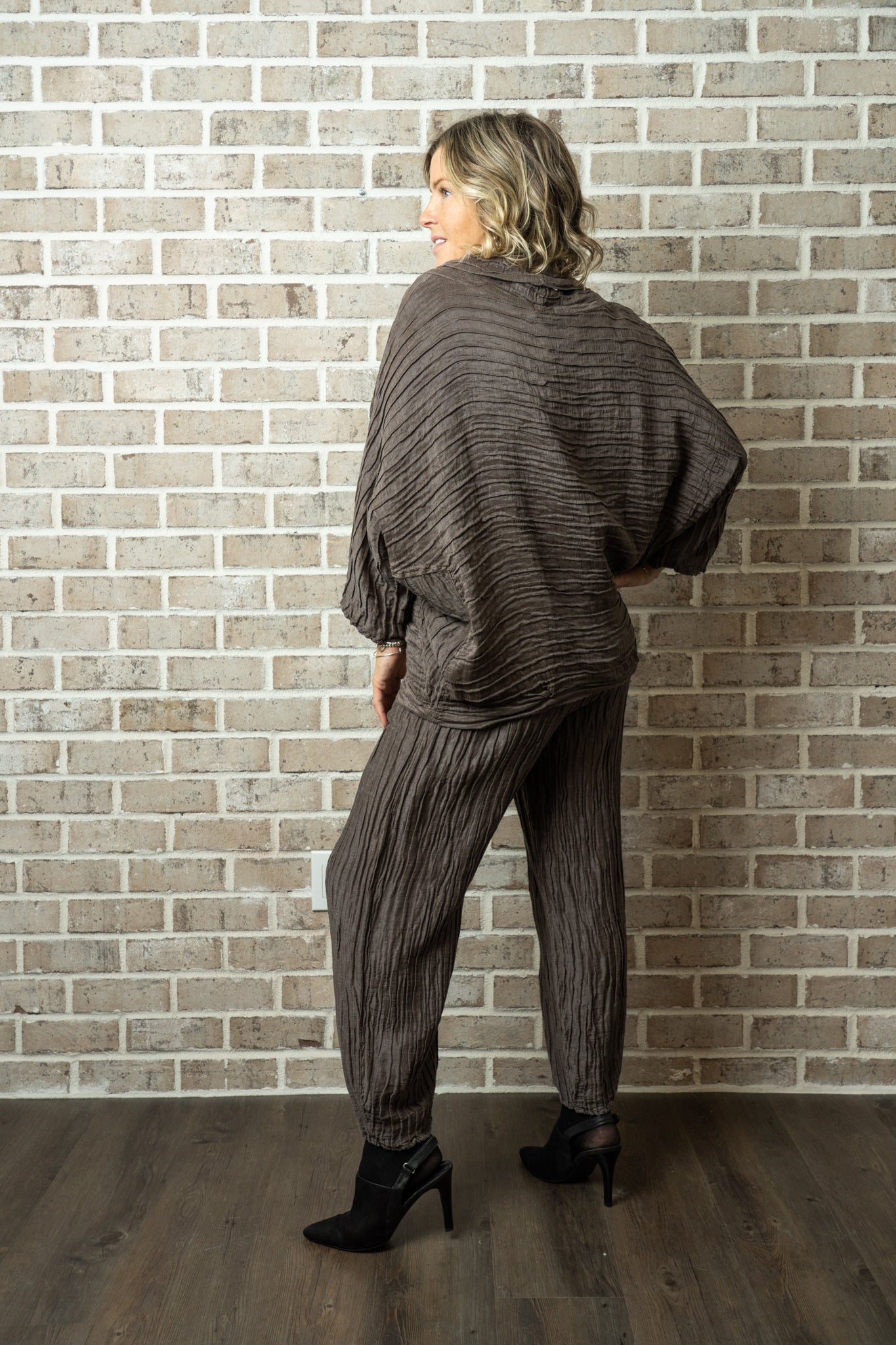 GRIZAS CRINKLE PANT