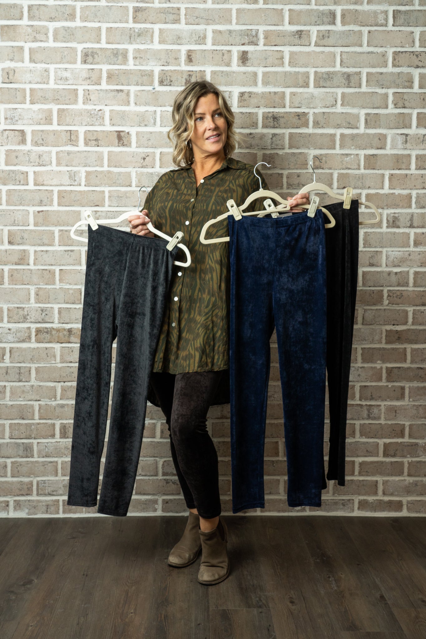 C/L VELVET LEGGING