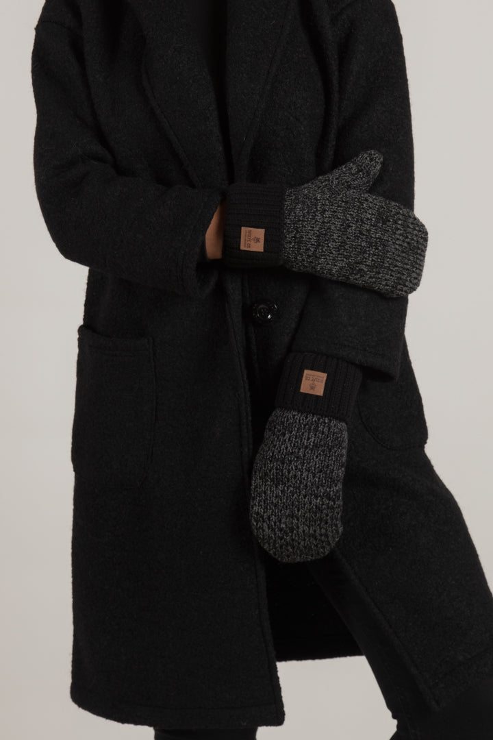FLEECE LINED MITTS