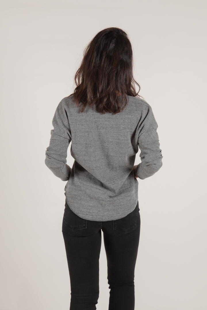 WOMEN'S WAFFLE KNIT