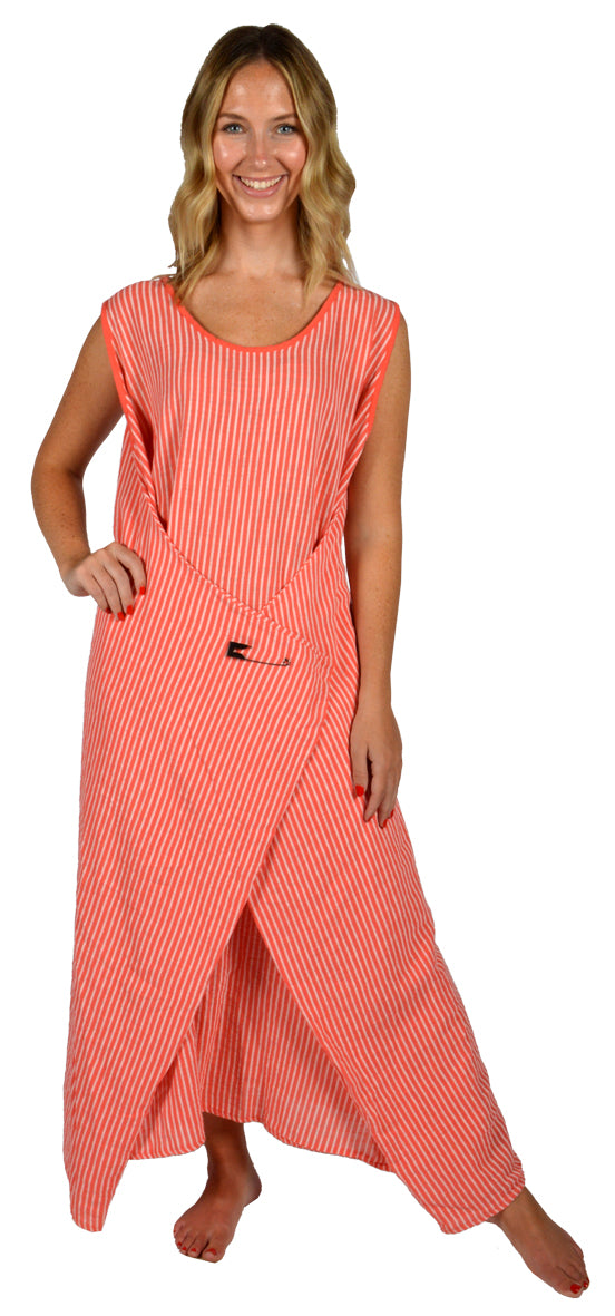 STRIPED POINT DRESS