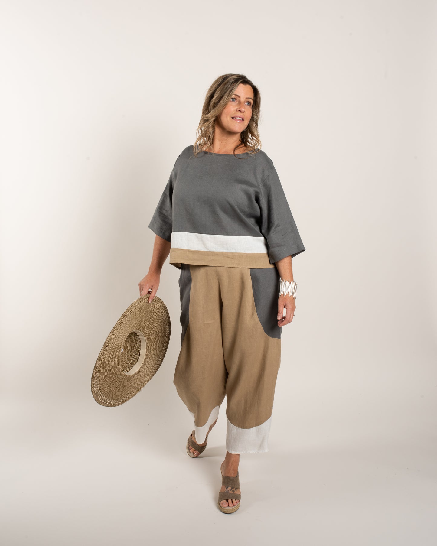 COLOUR BLOCK TOP