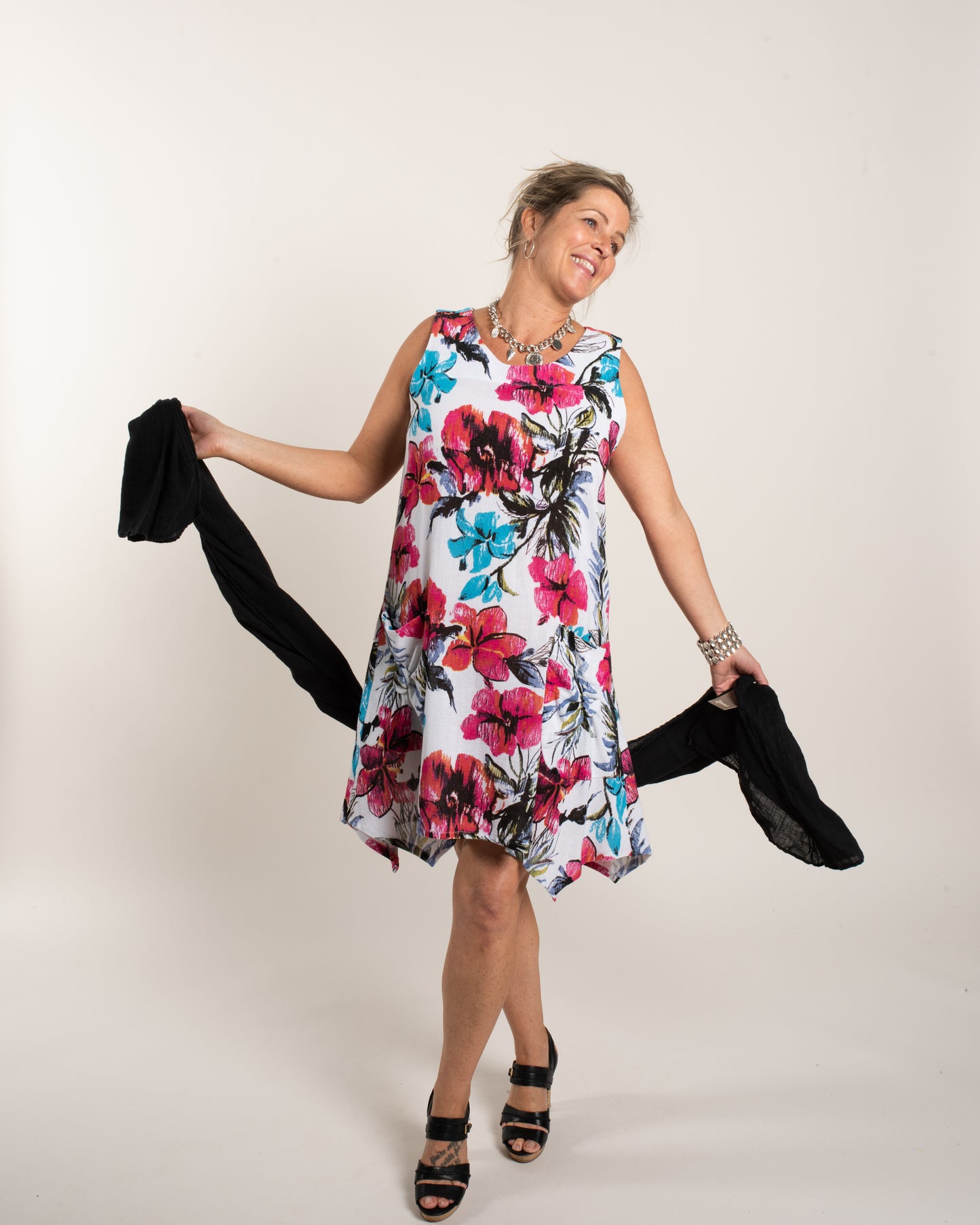 C/G ROSETTE DRESS