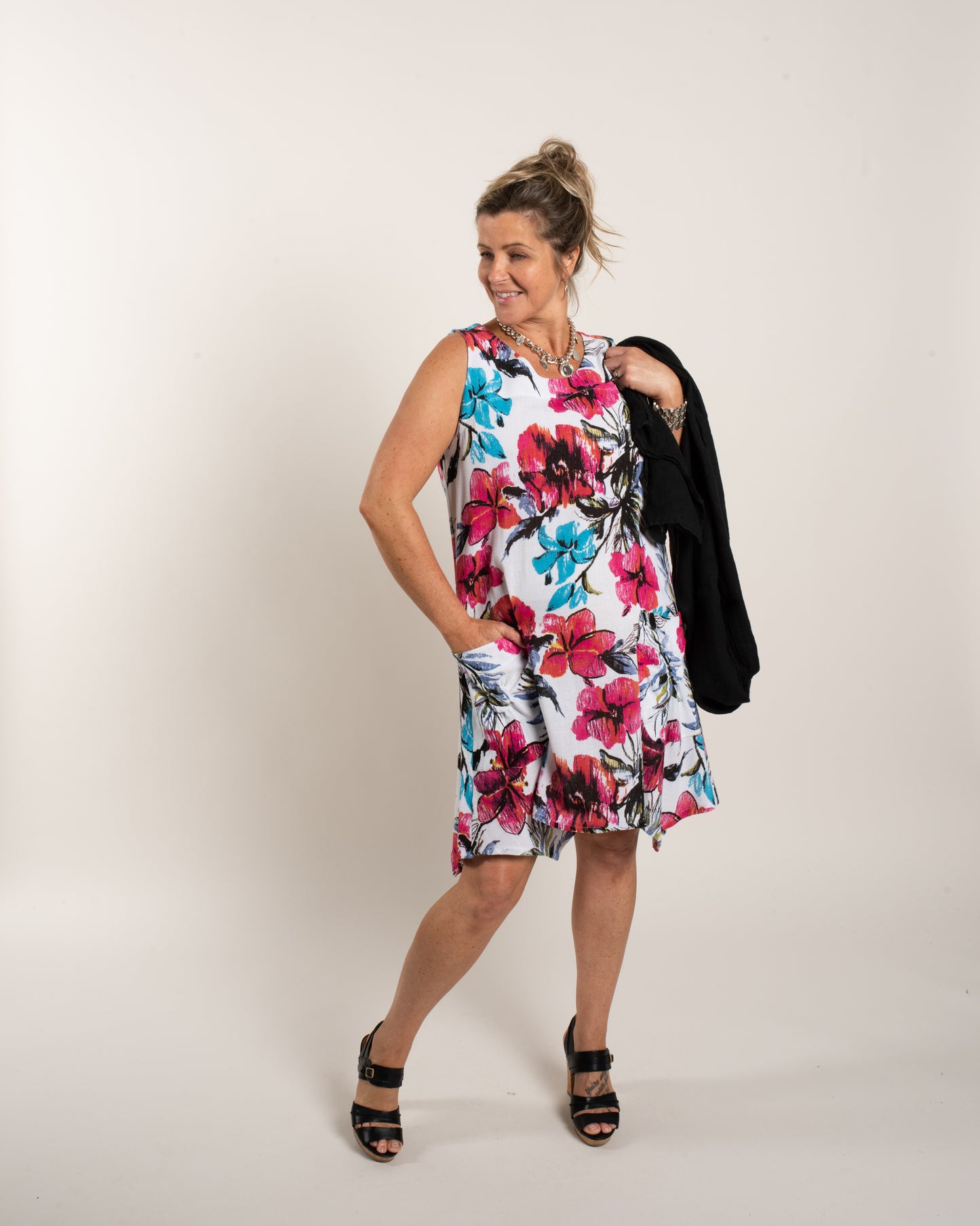 C/G ROSETTE DRESS