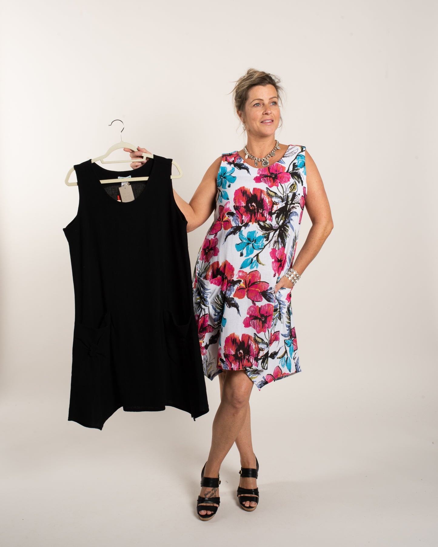 C/G ROSETTE DRESS