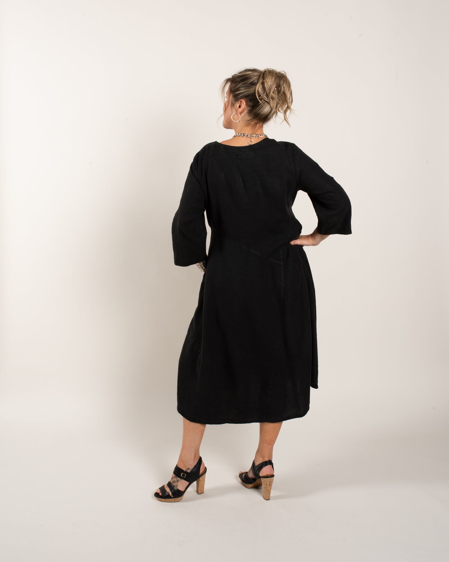FLARED DRESS