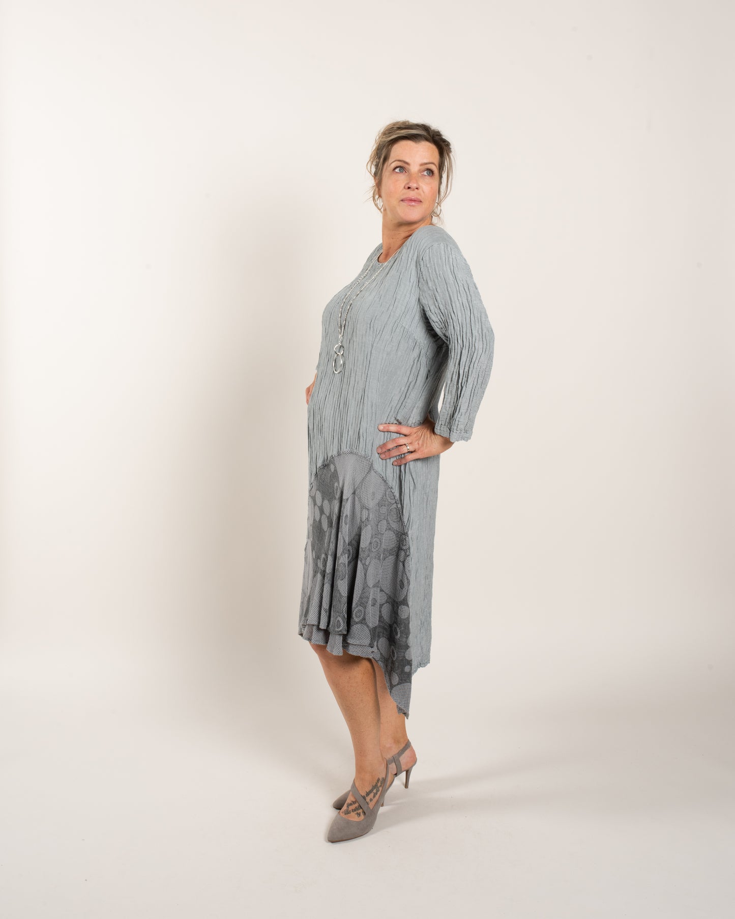 MESH CIRCLE DRESS