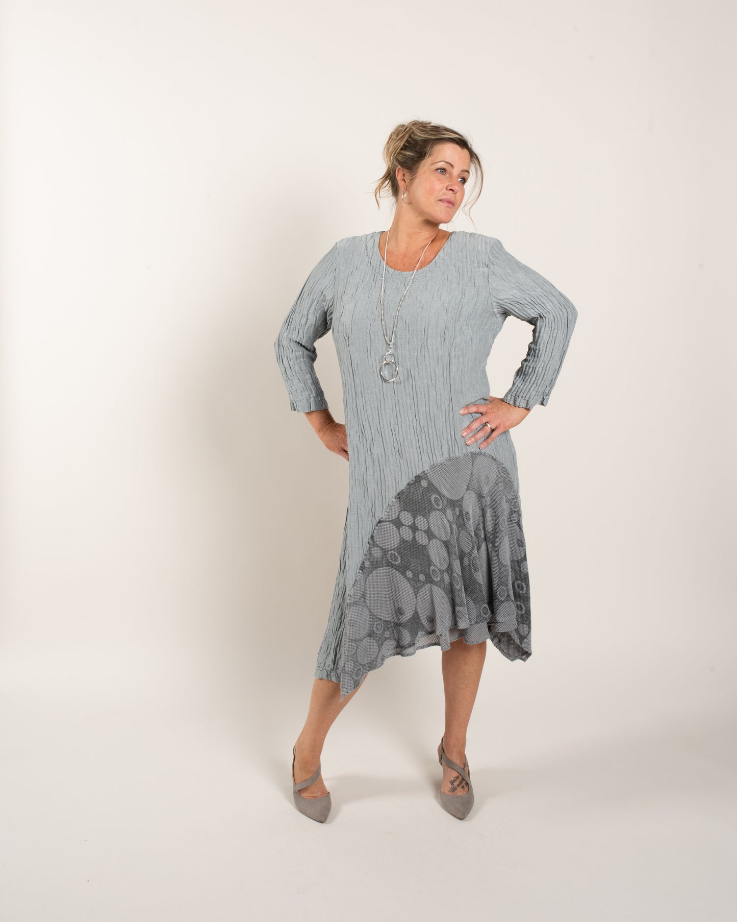 MESH CIRCLE DRESS