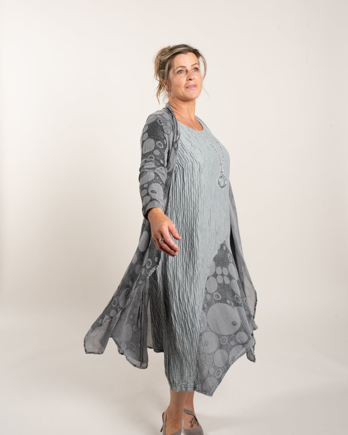 MESH CIRCLE DRESS