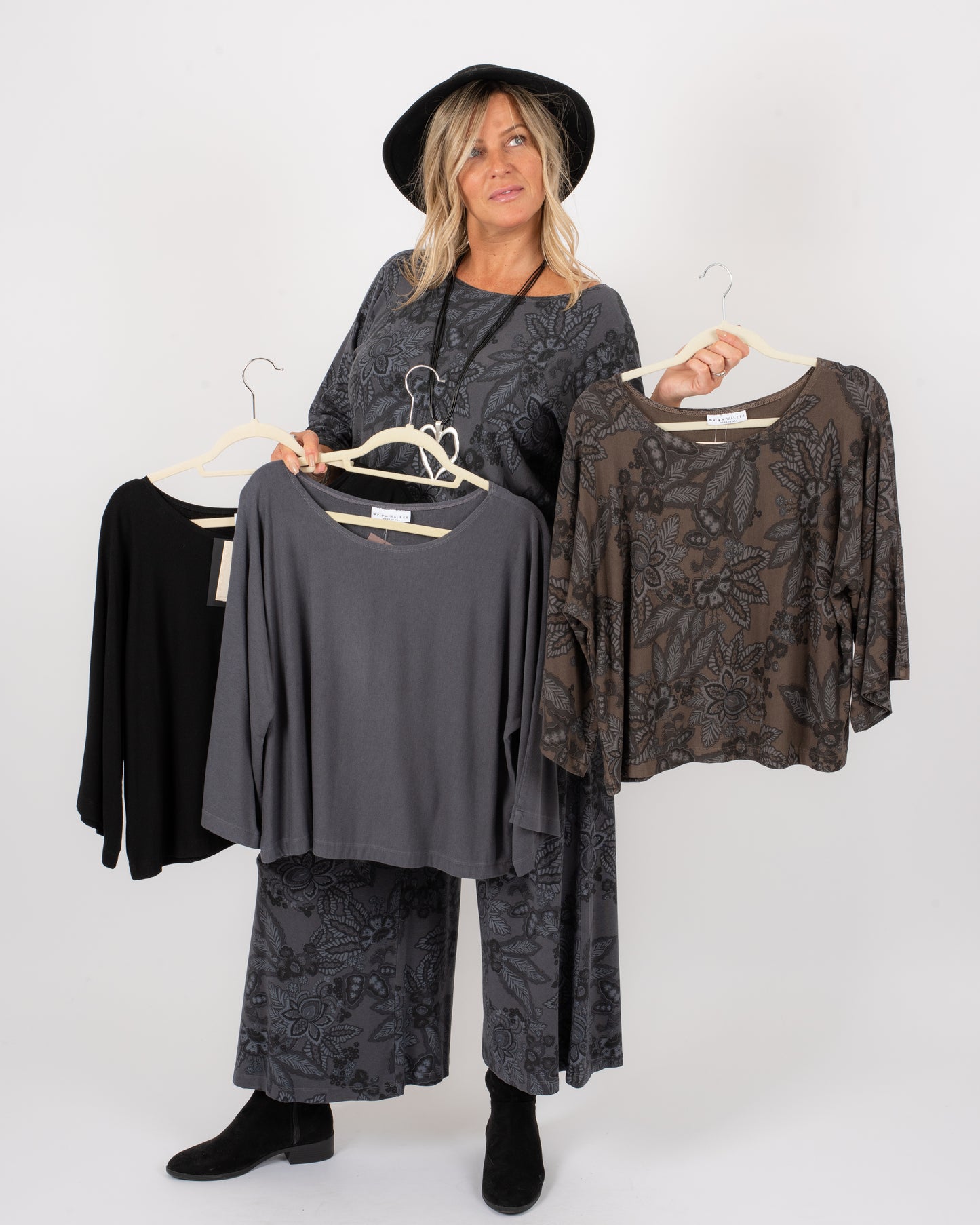 F/T PRINT ADRIANA TOP