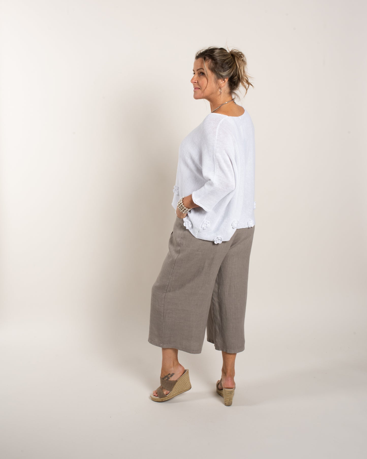 PLEATED GOUCHO