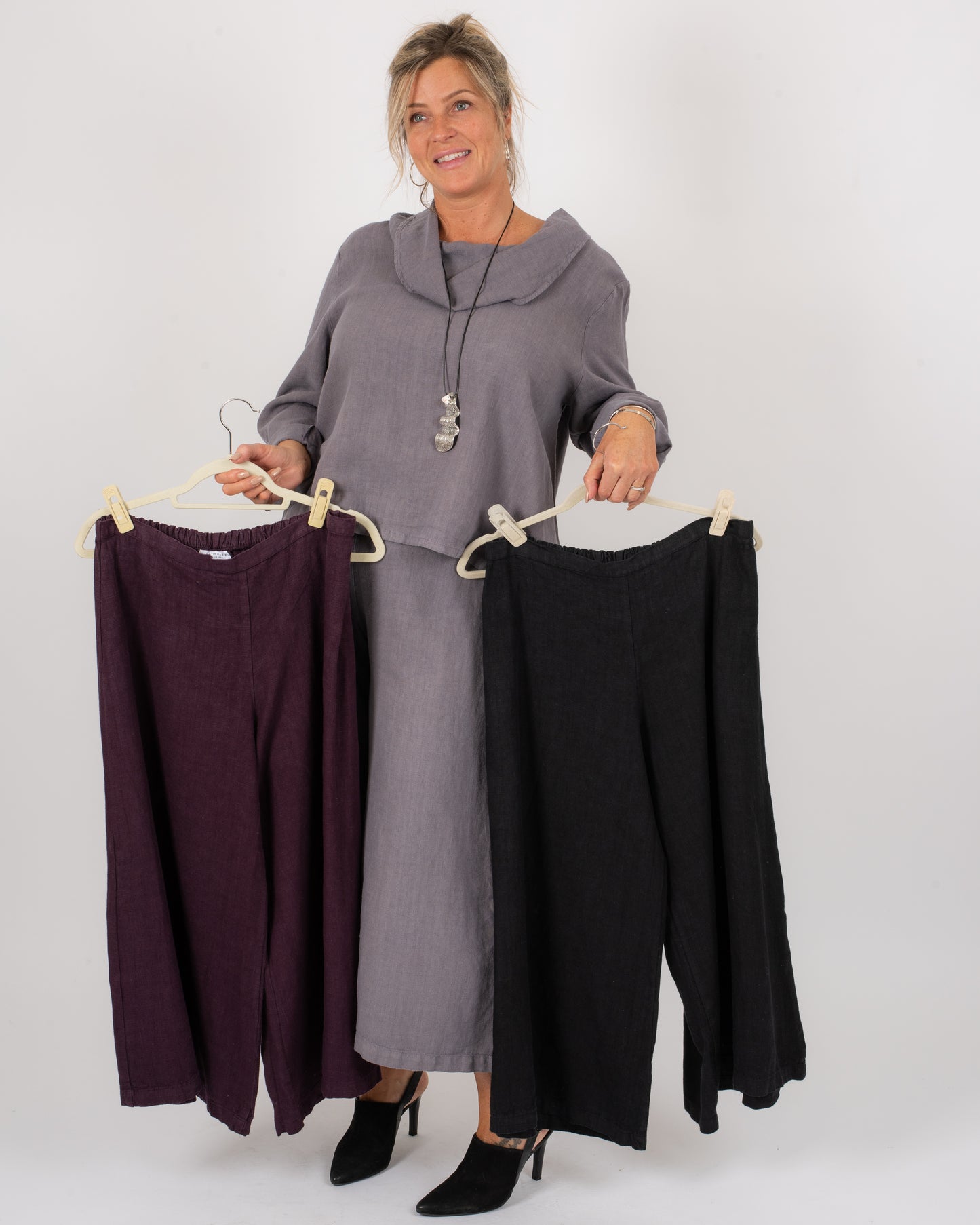 H/L FLAT FRONT PANT