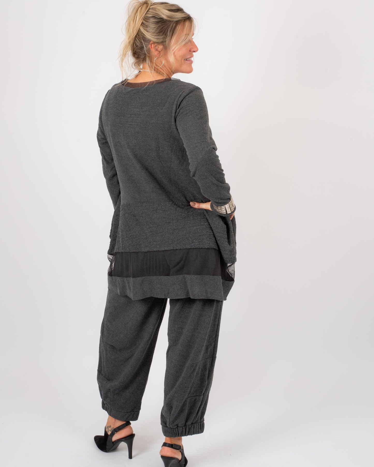 MESH INSERT TUNIC