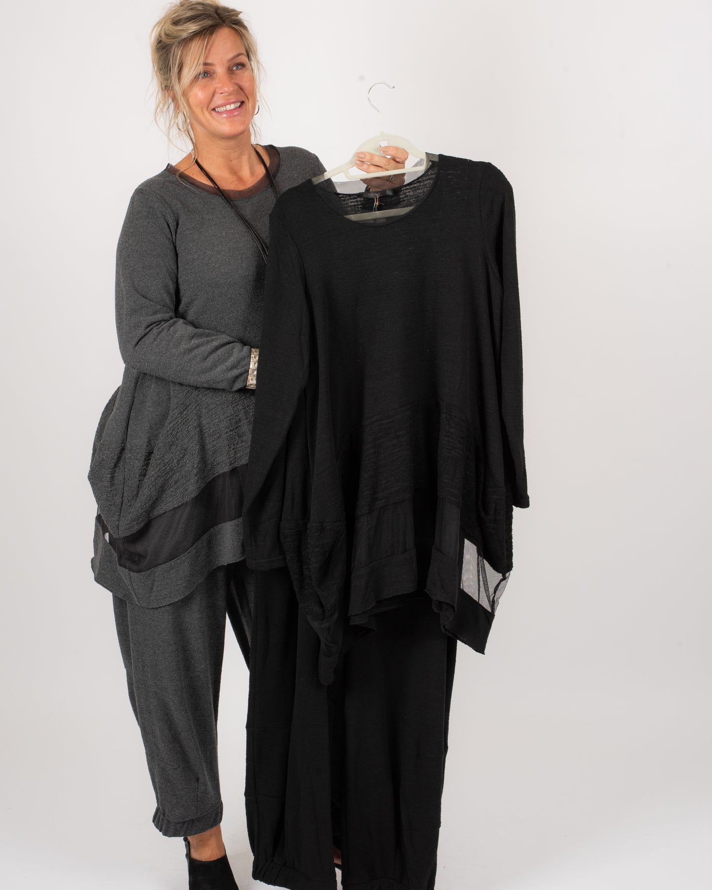 MESH INSERT TUNIC