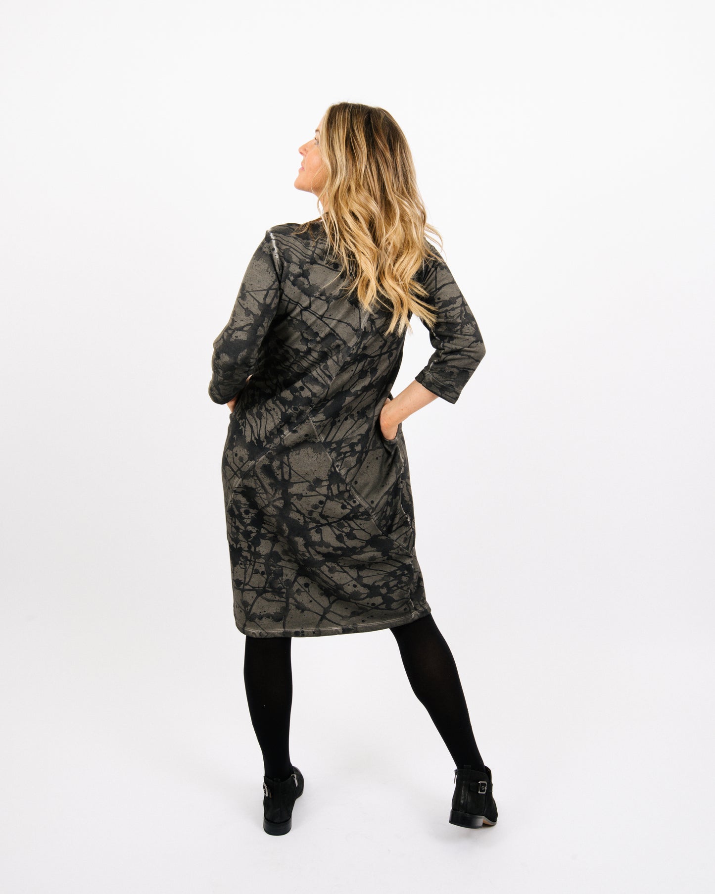 GRIZAS SPLATTER DRESS