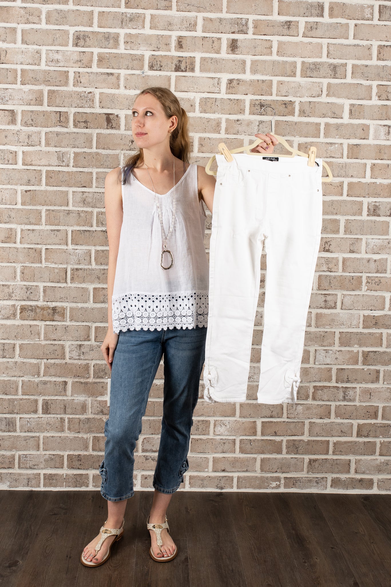 C/B STRETCH DENIM PANT