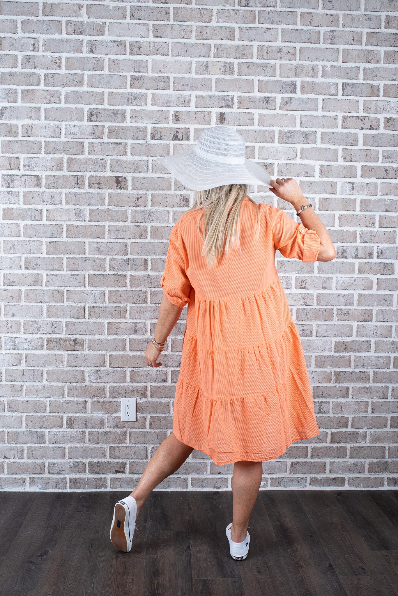C/L STRIPE DOLL DRESS