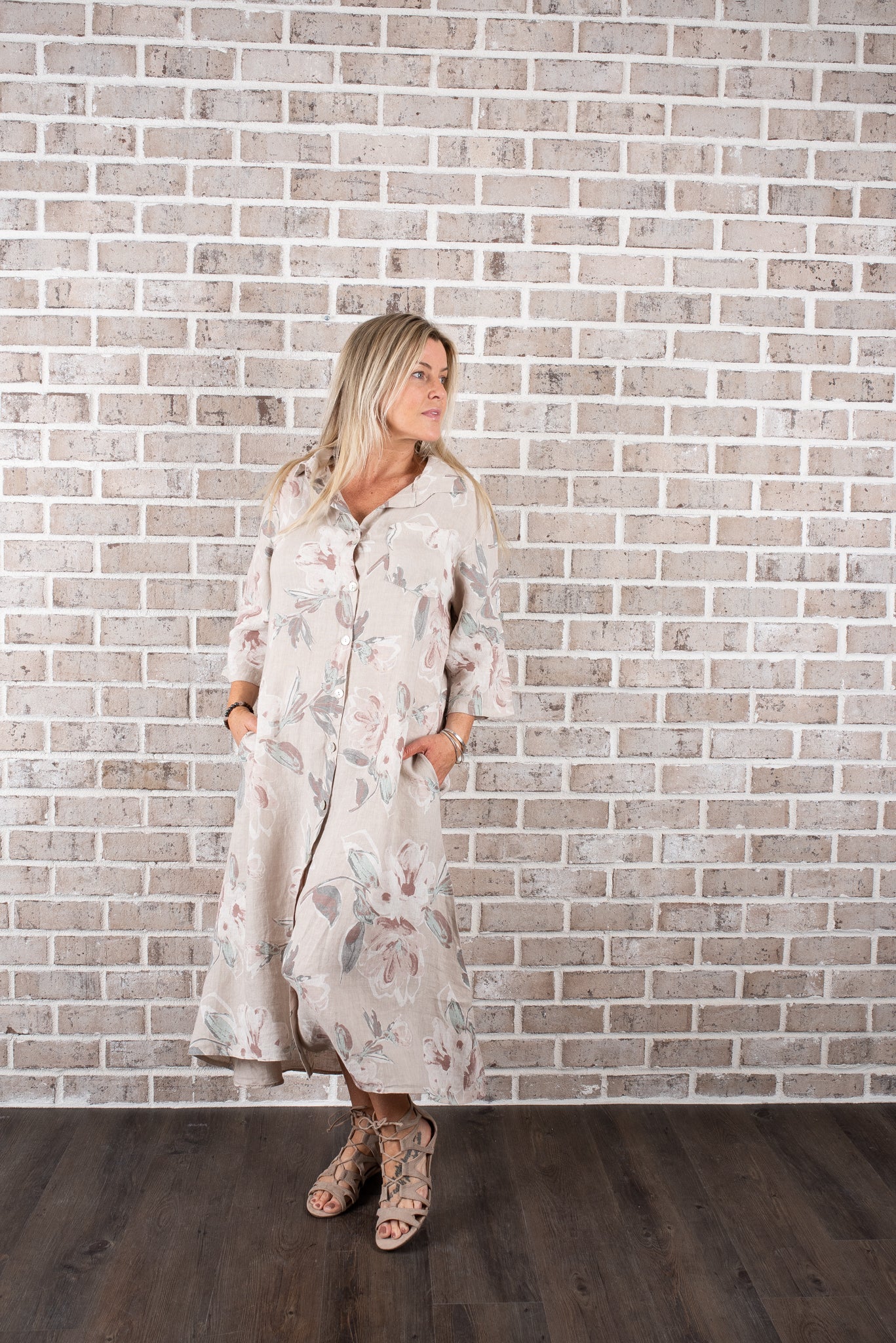M&G FLORAL DUSTER