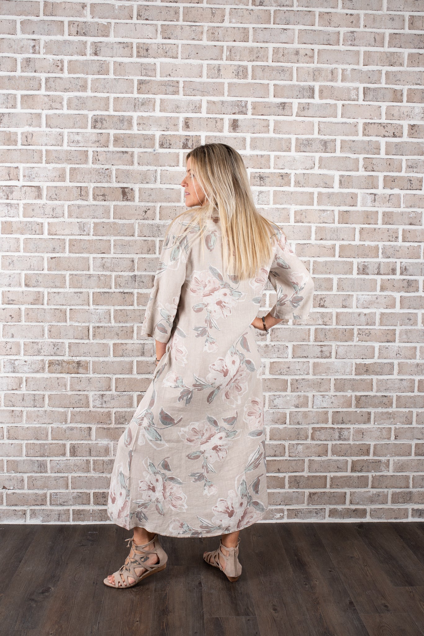M&G FLORAL DUSTER