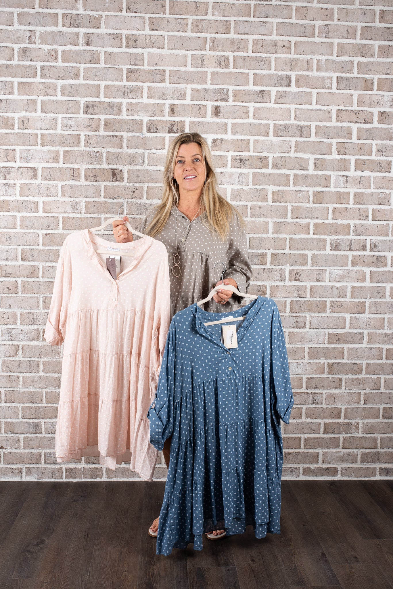 C/L POLKA DOLL DRESS