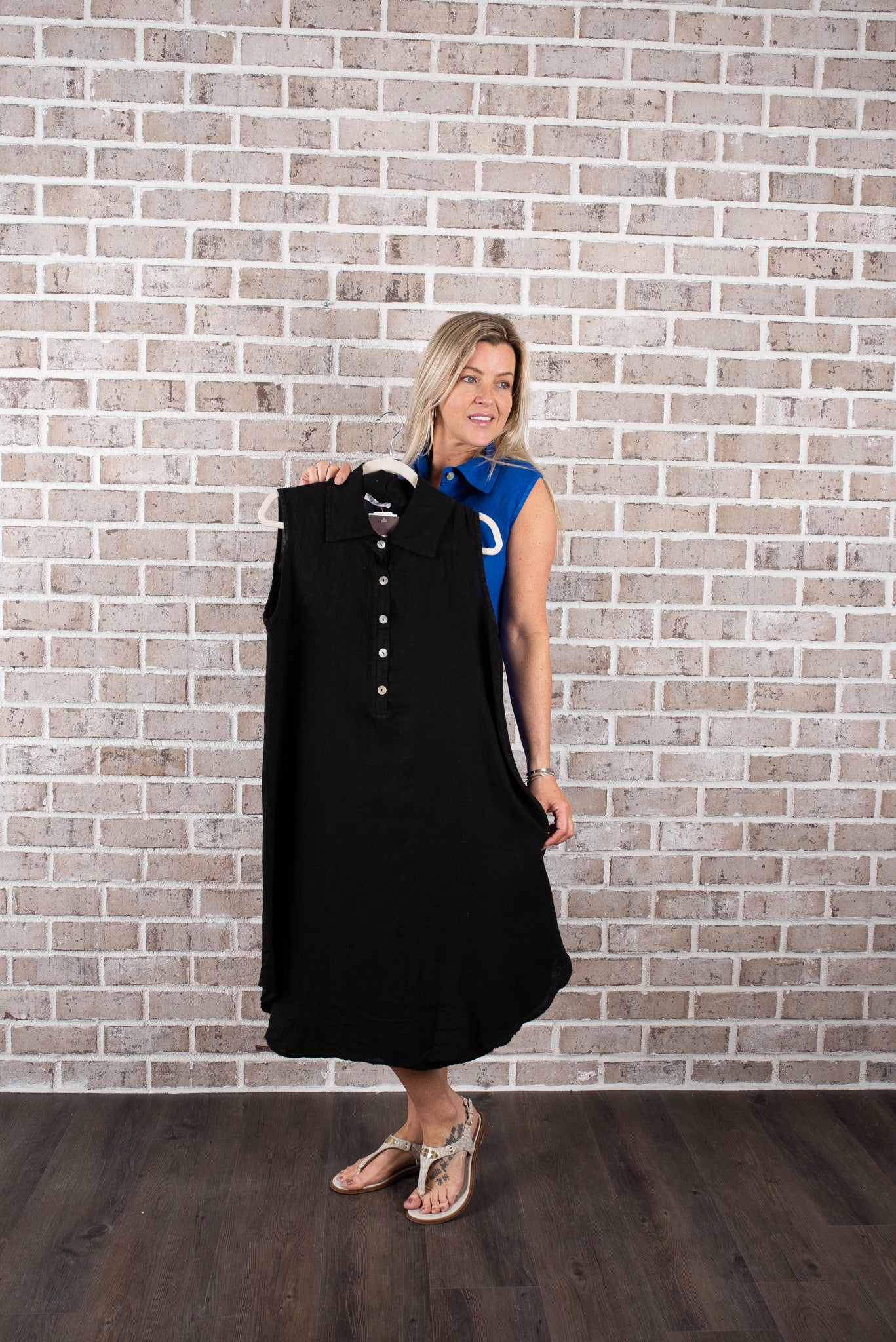 C/L COLLAR DRESS