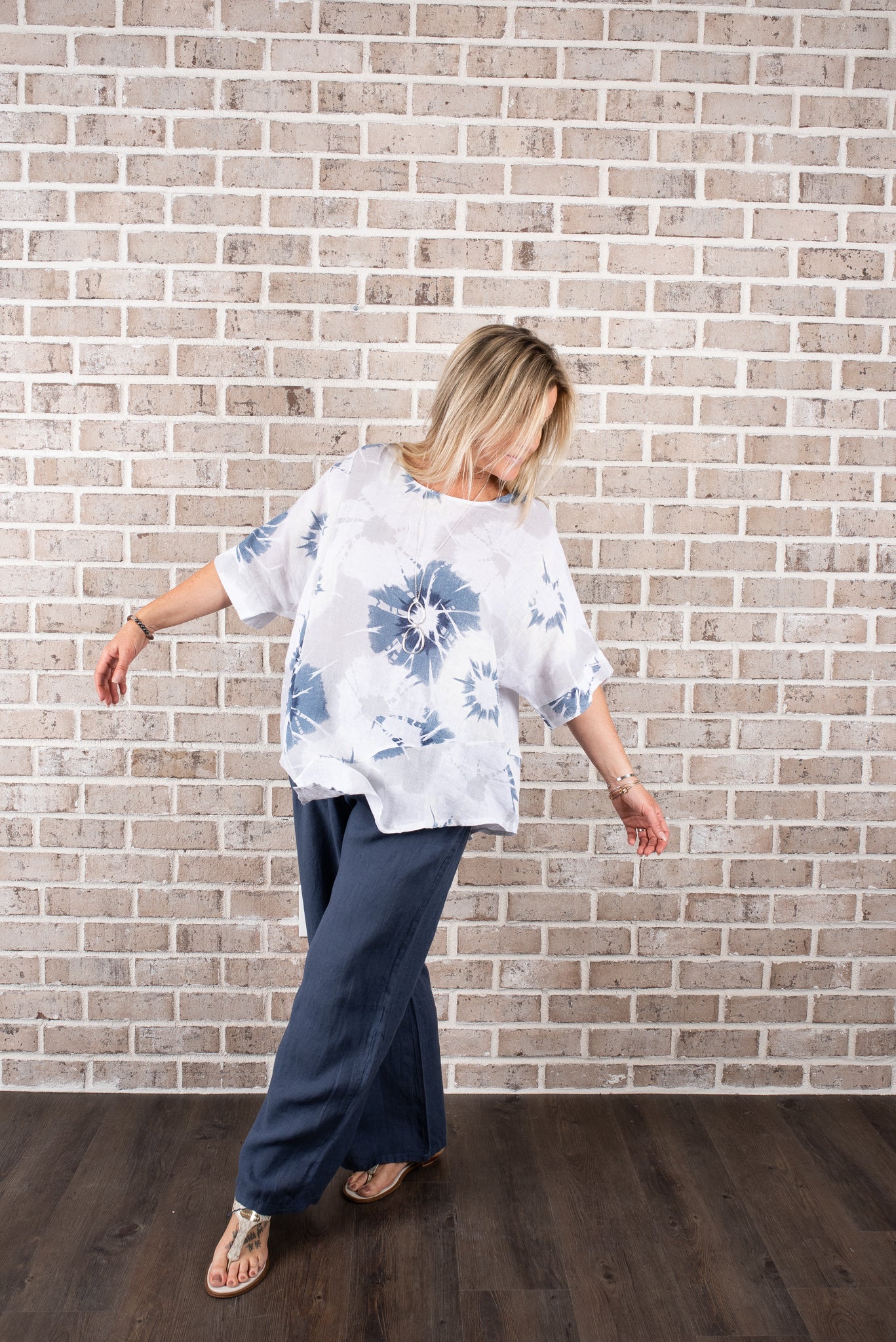 SPLOTCH PRINT TOP