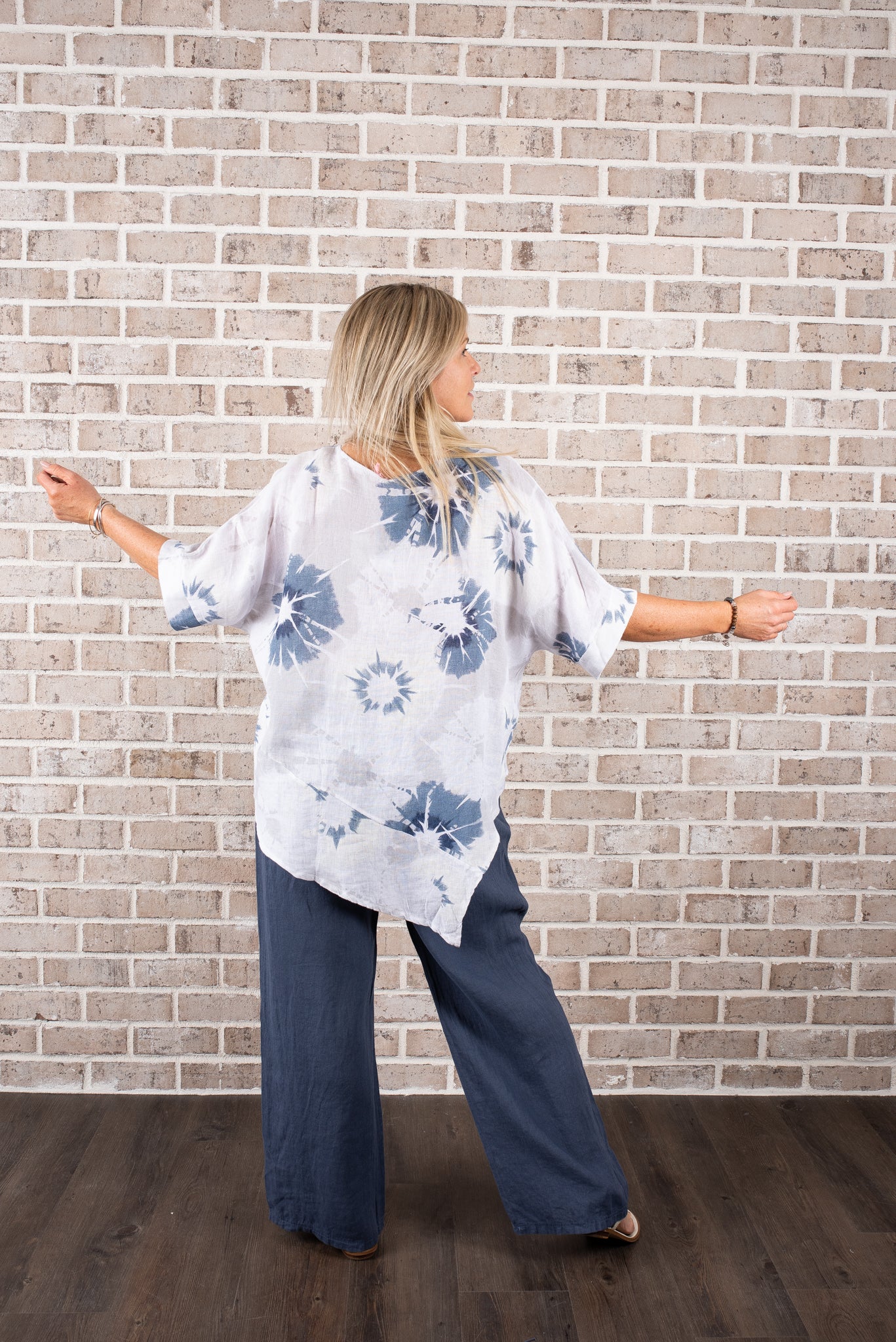 SPLOTCH PRINT TOP