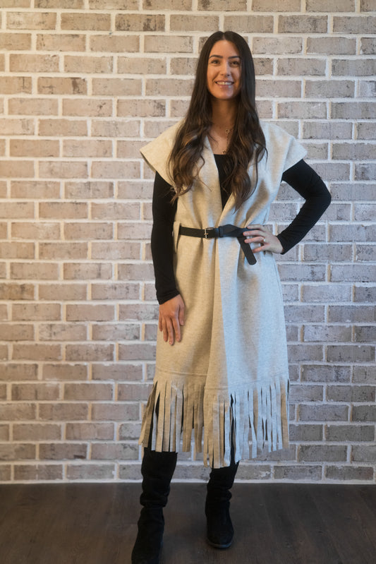 GRACE FRINGE VEST