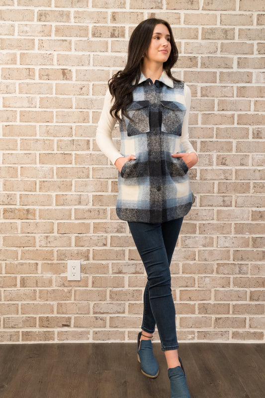 C/B WOOL VEST